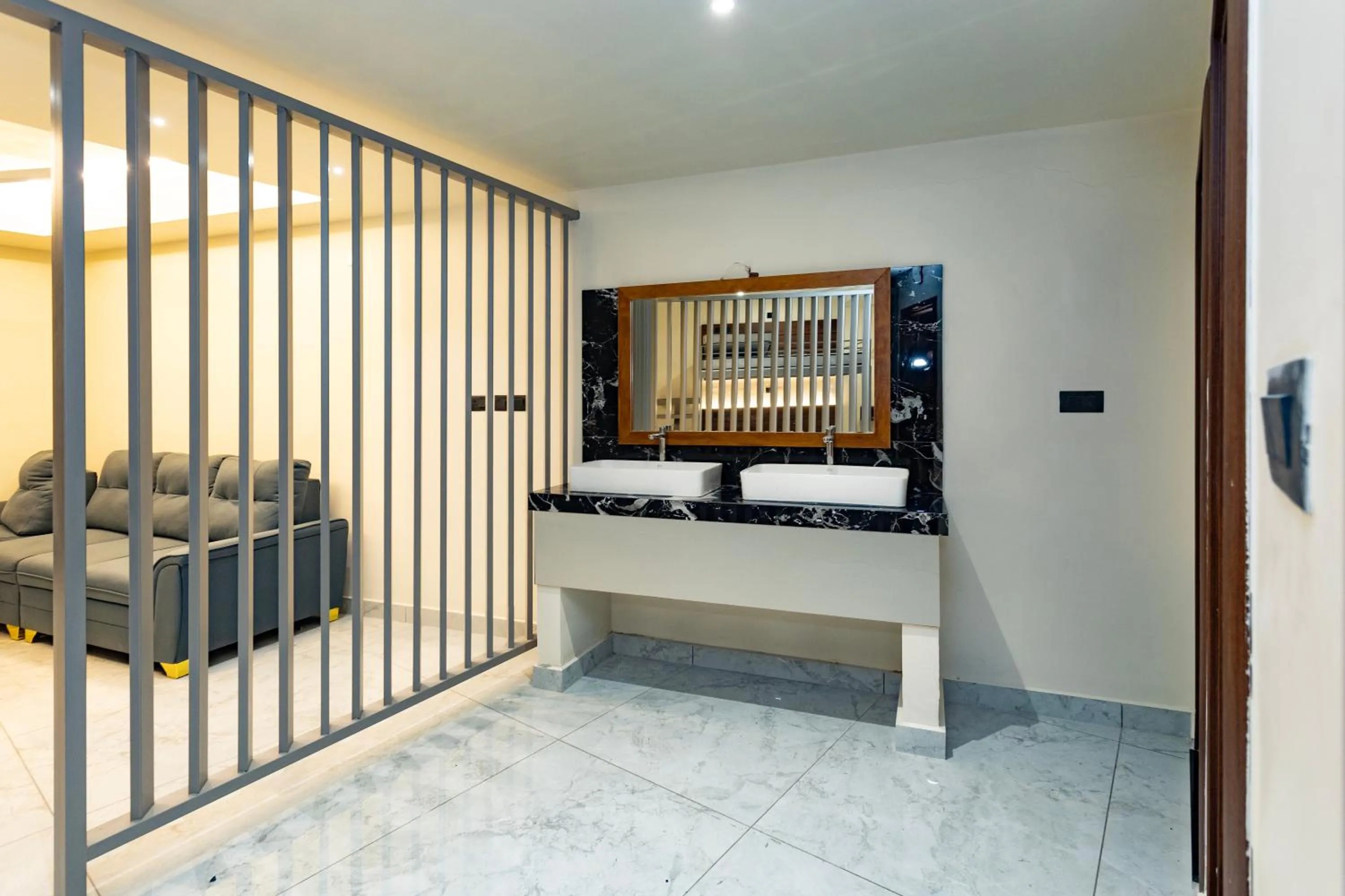 Bathroom in Uphills boutique hotel