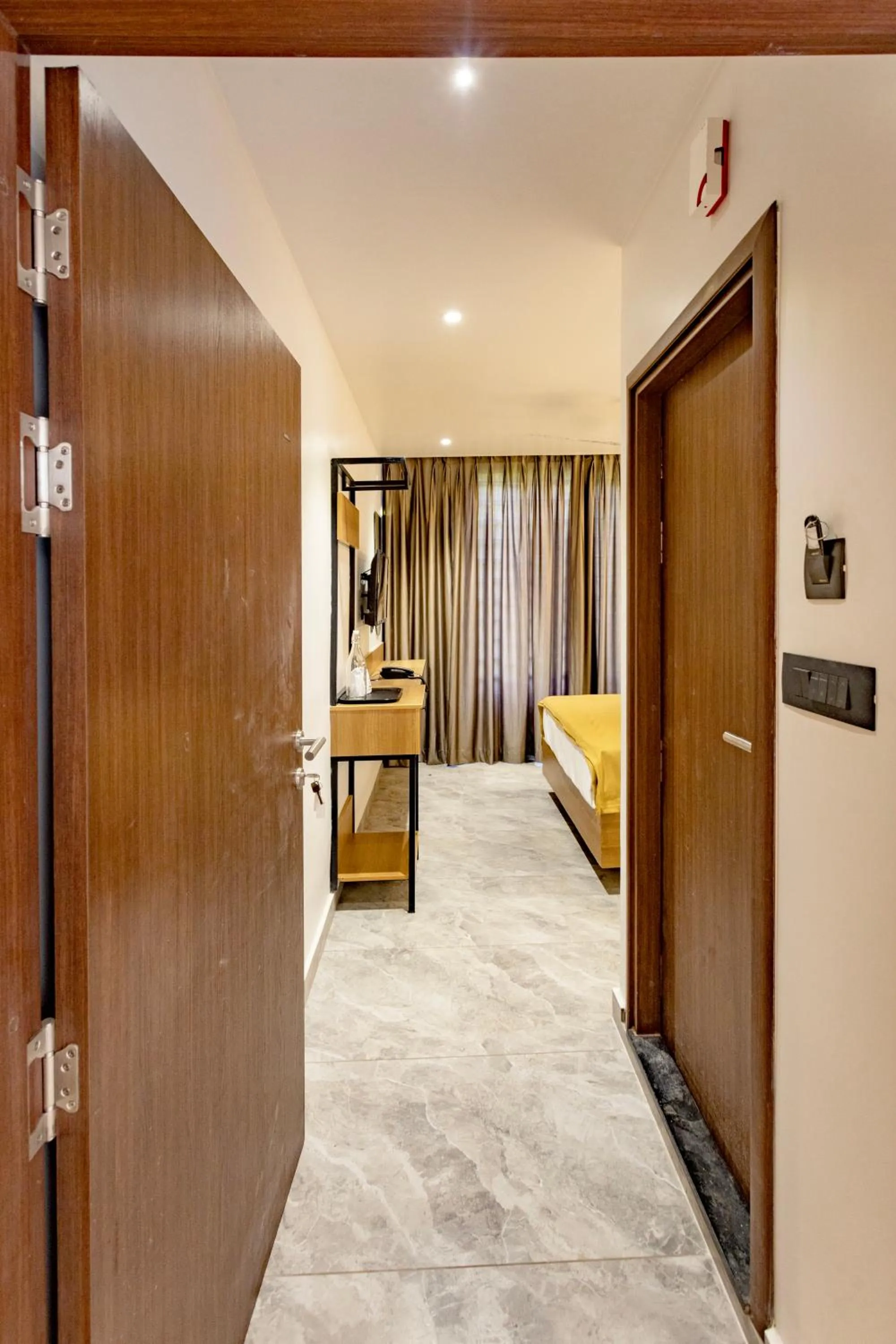Bed in Uphills boutique hotel