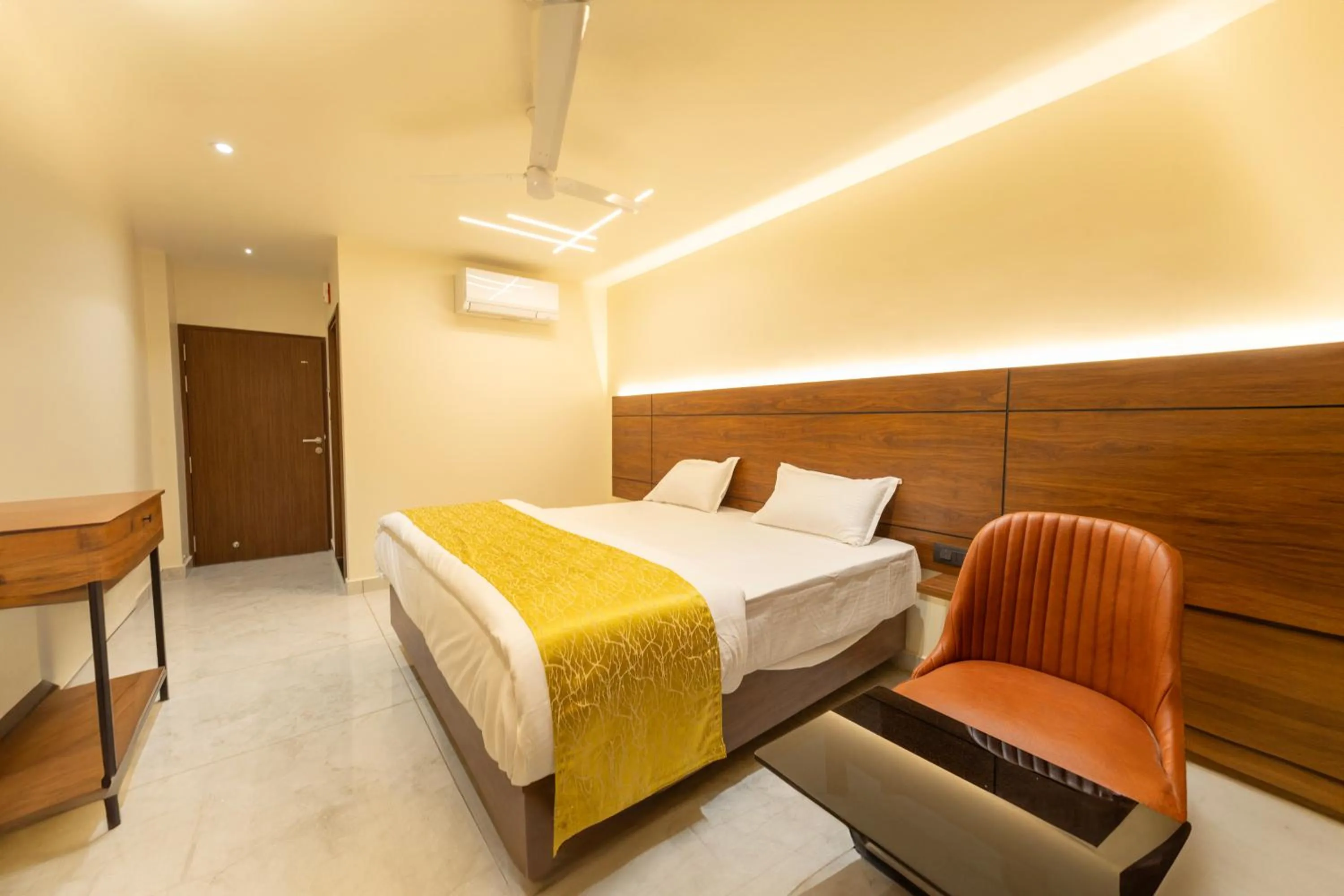 Bed in Uphills boutique hotel