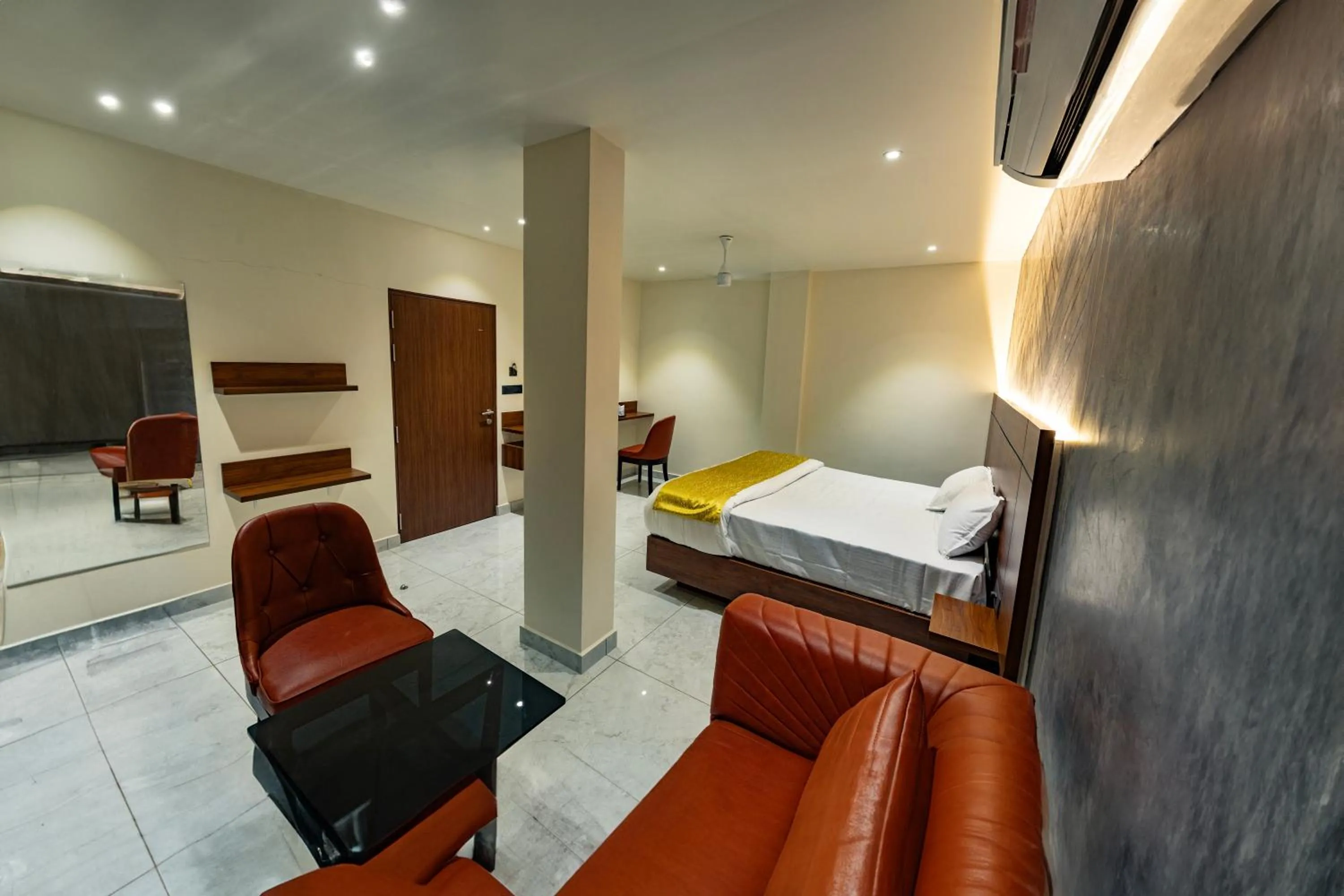 Bed in Uphills boutique hotel