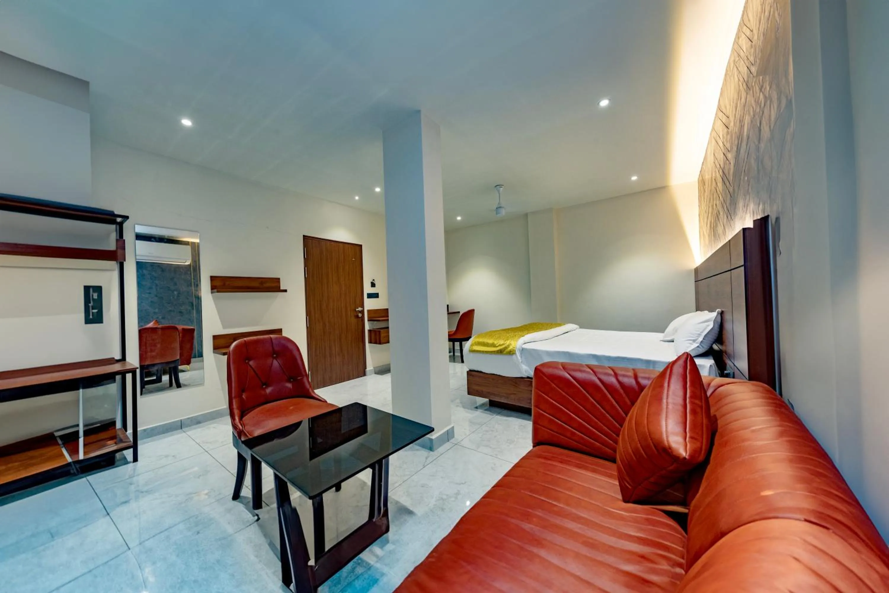 Bed in Uphills boutique hotel