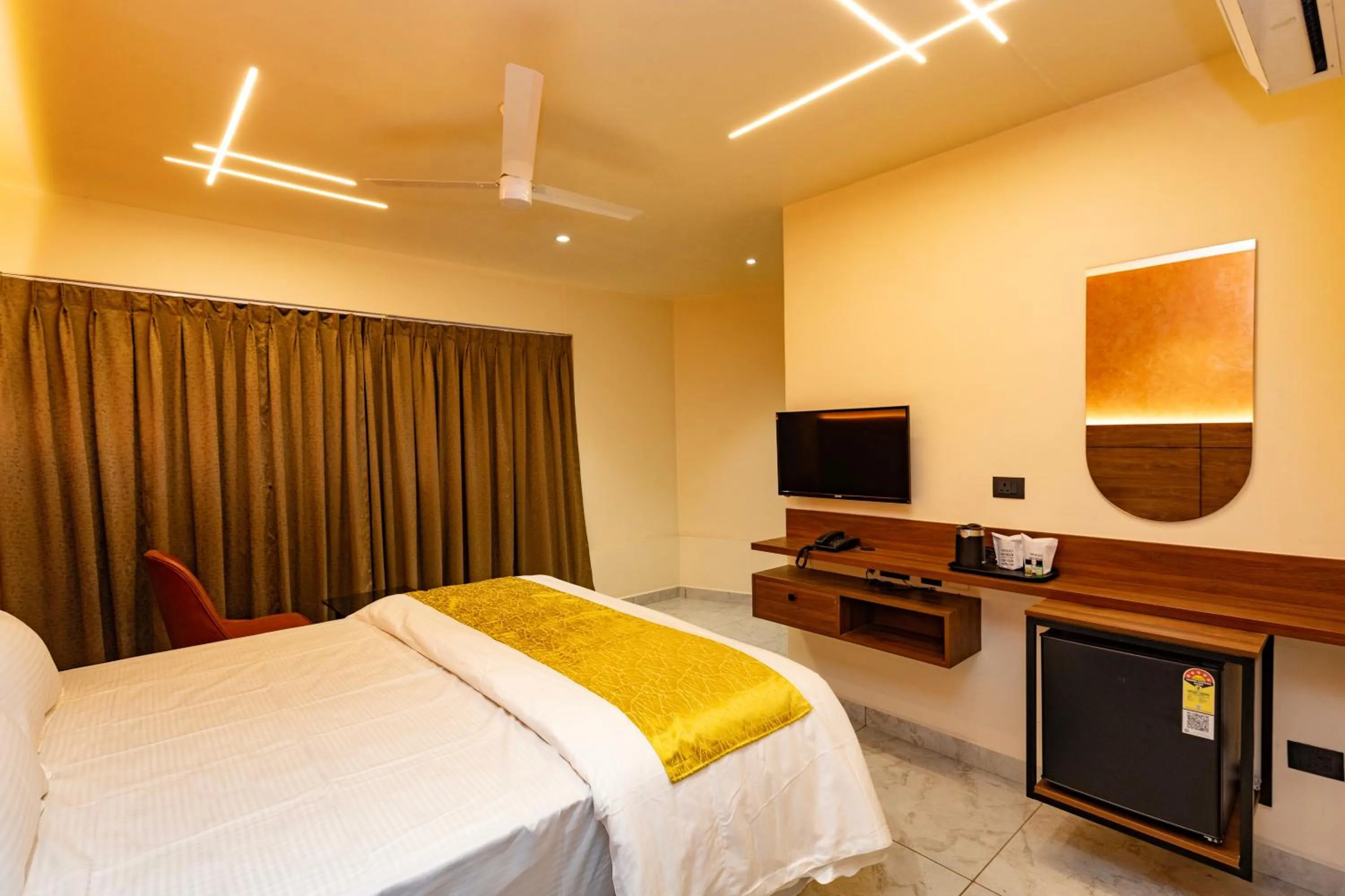 Bed in Uphills boutique hotel