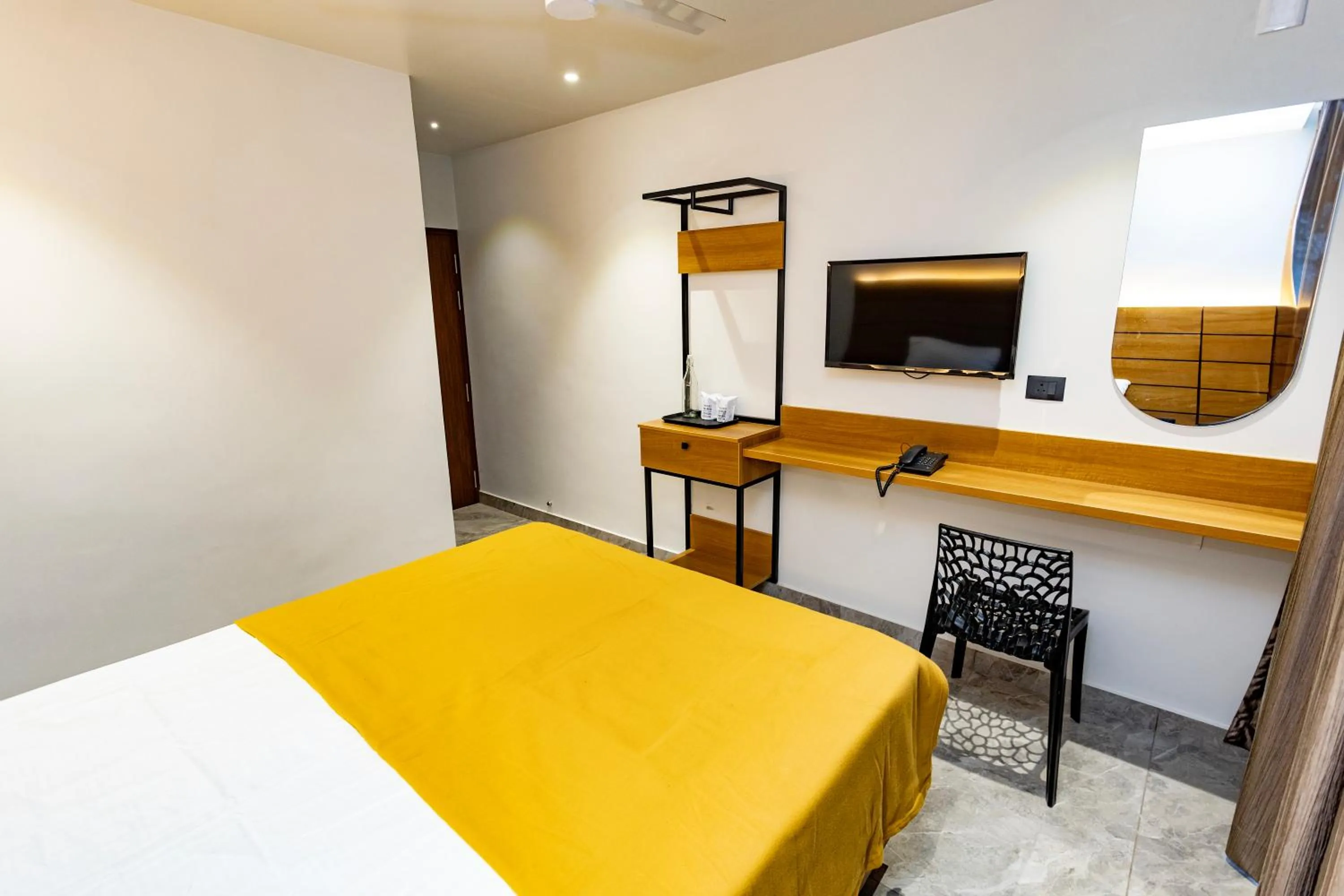 Bed in Uphills boutique hotel