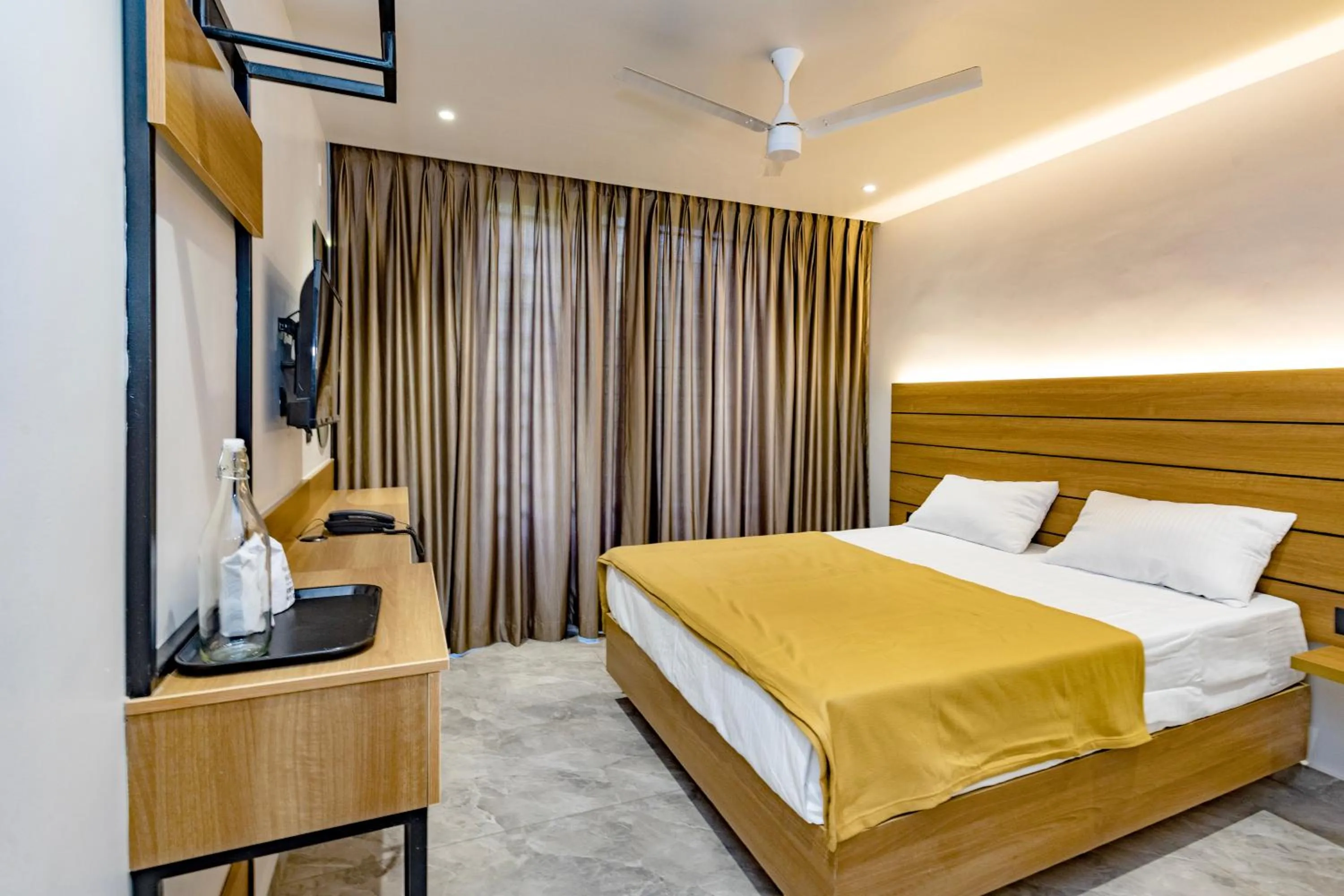 Bed in Uphills boutique hotel