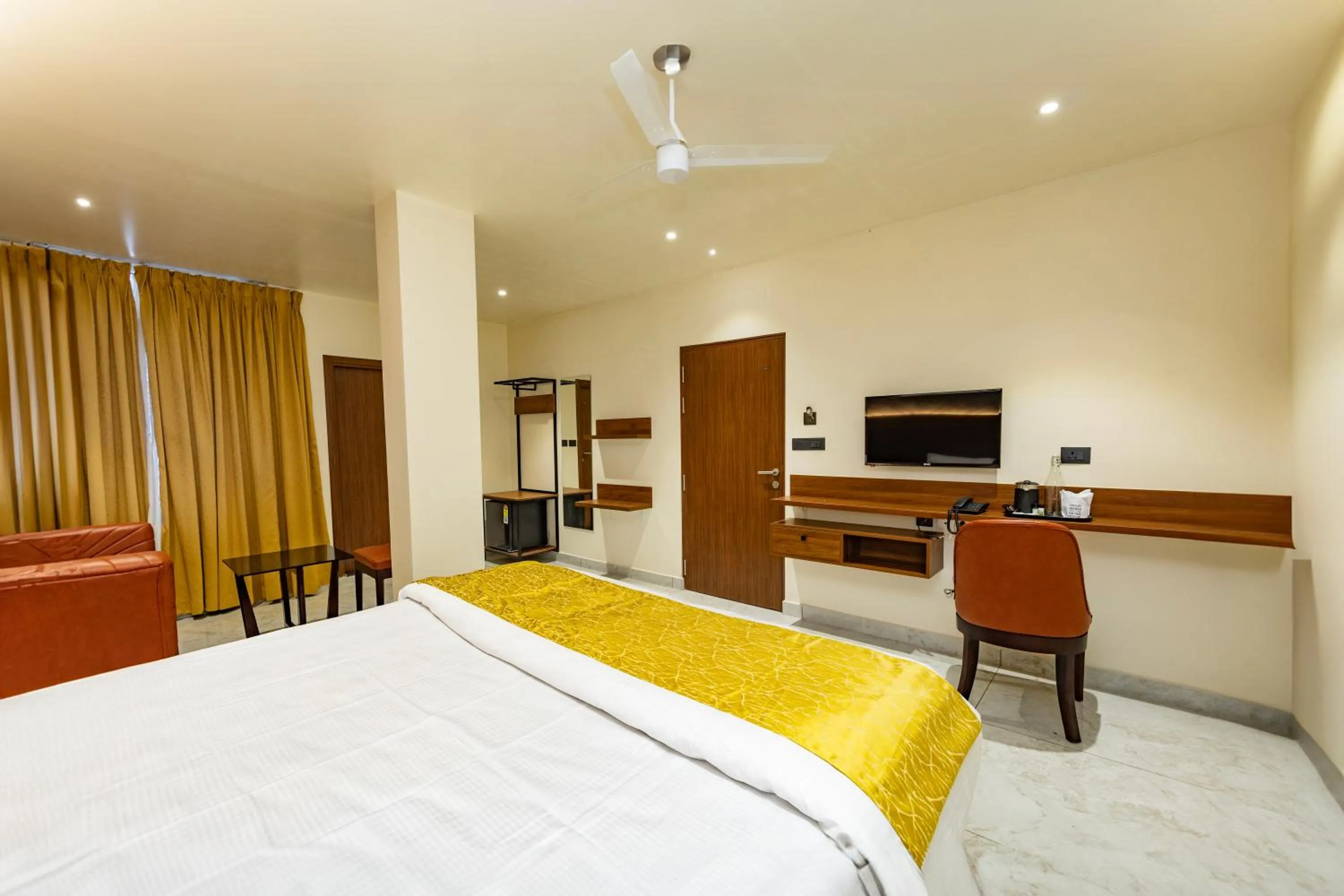 Bed in Uphills boutique hotel