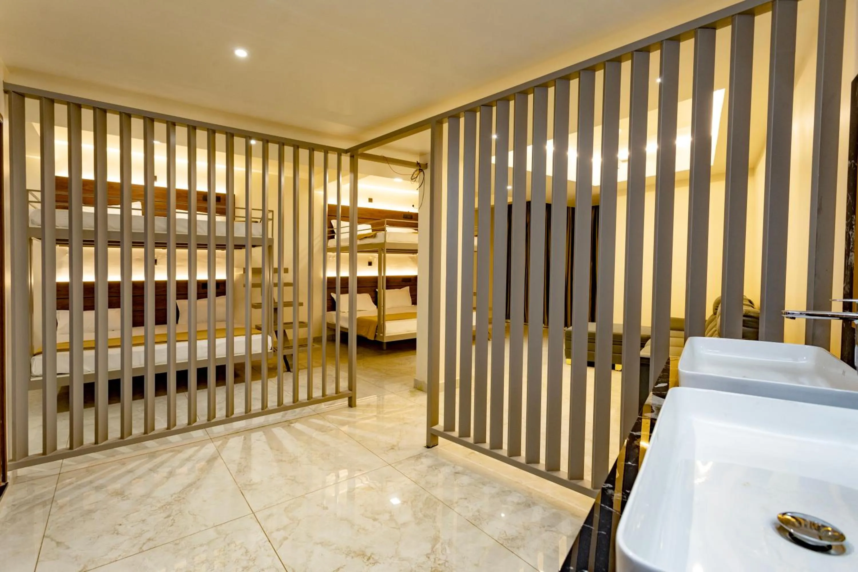 Bed in Uphills boutique hotel