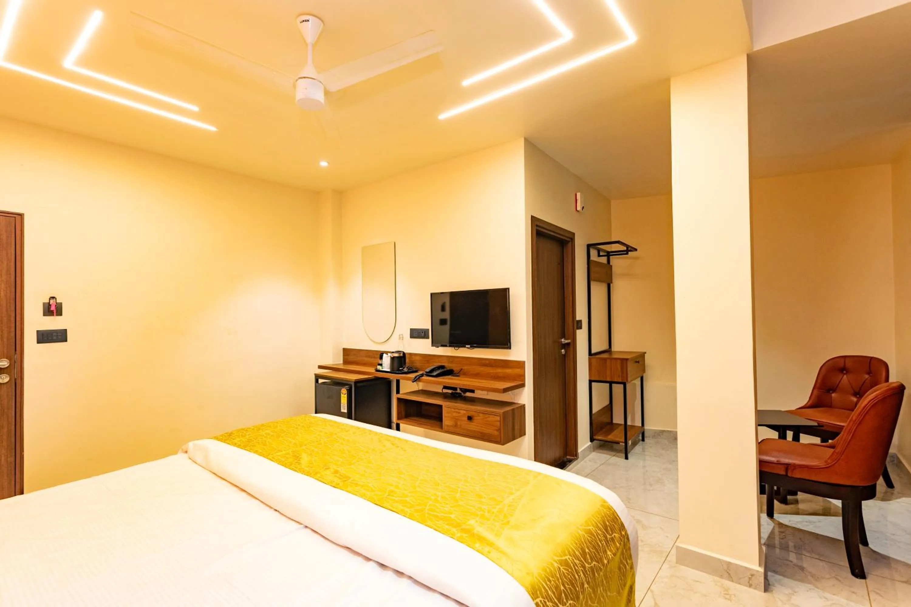 Bed in Uphills boutique hotel