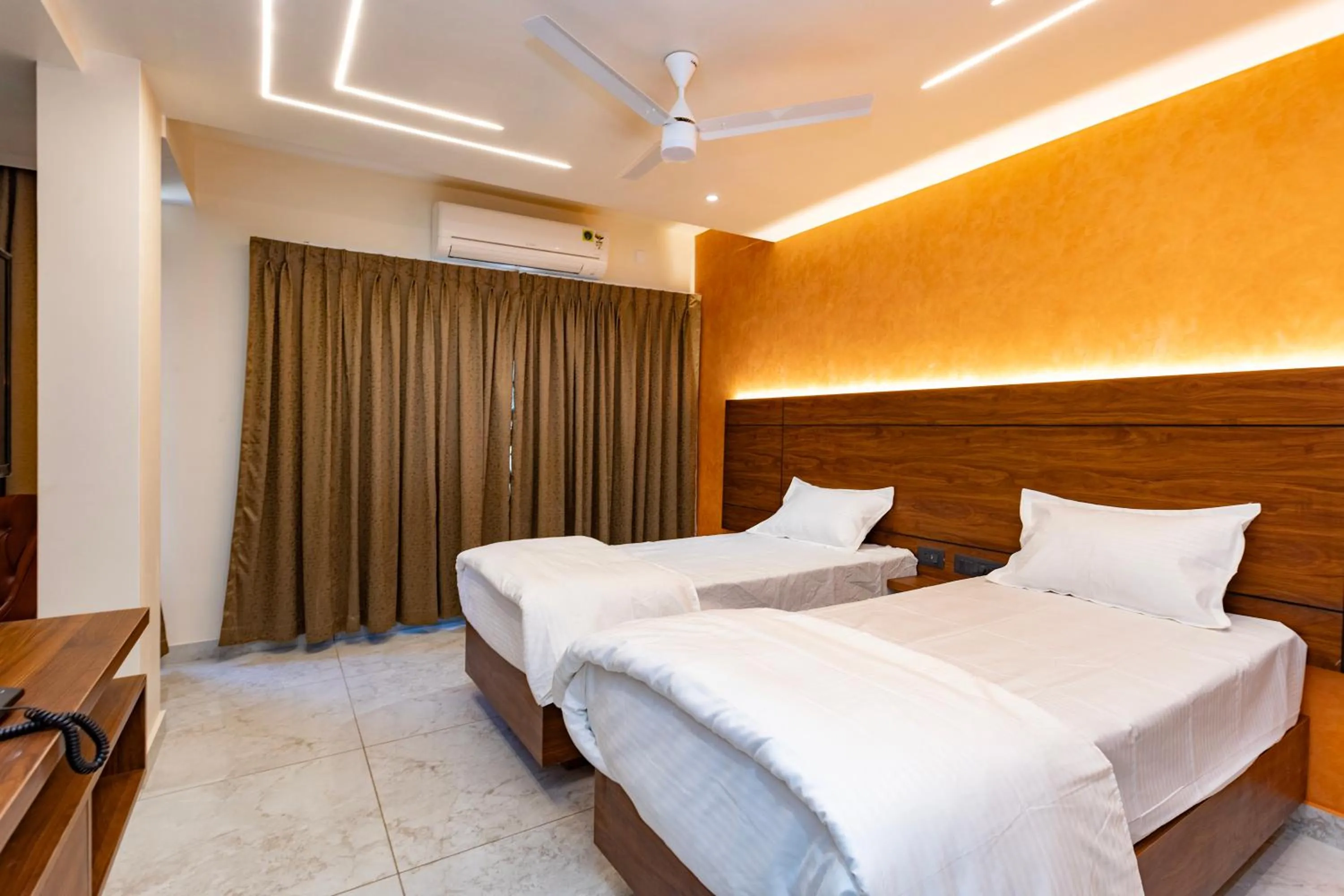 Bed in Uphills boutique hotel