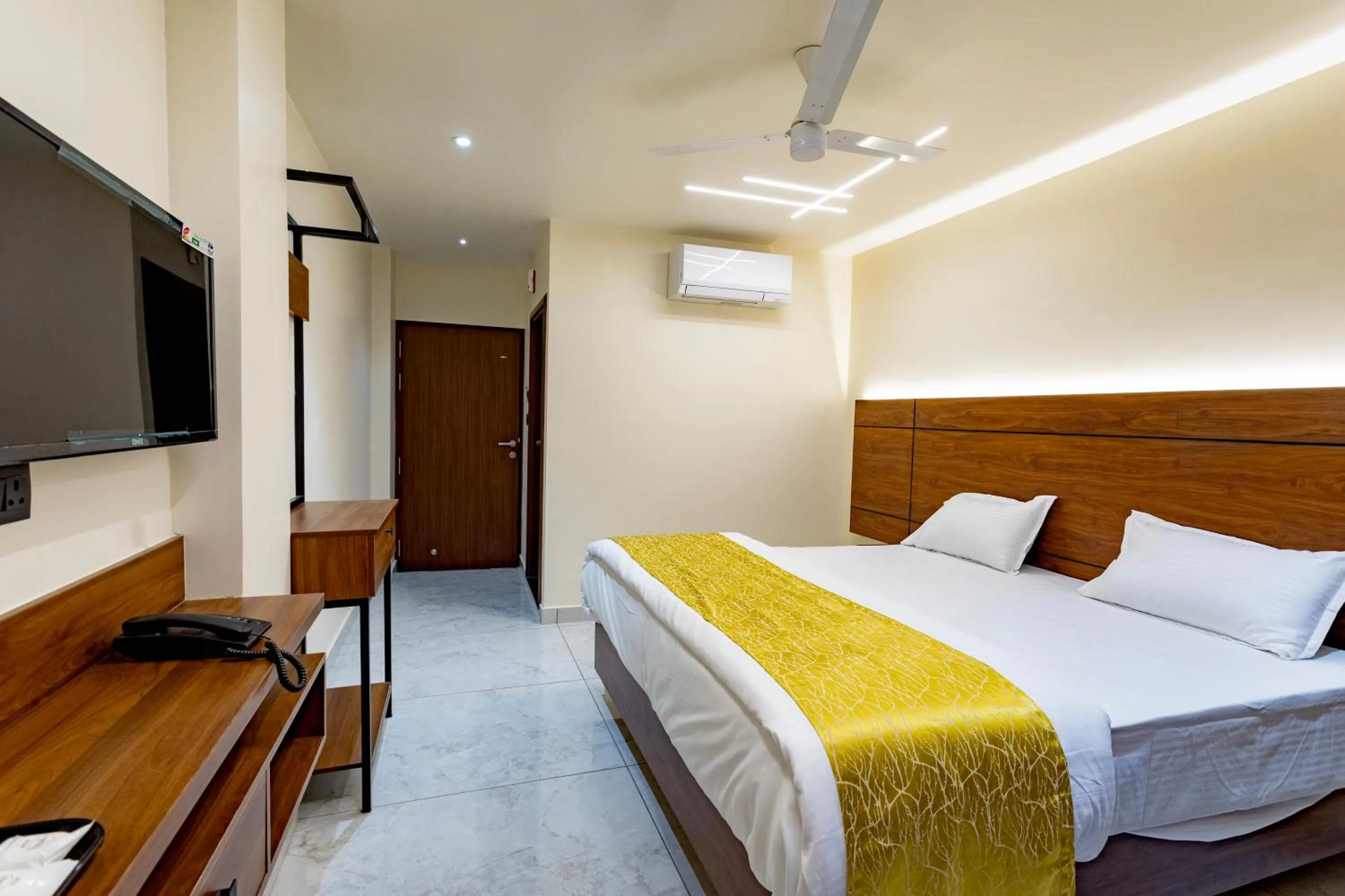 Bed in Uphills boutique hotel