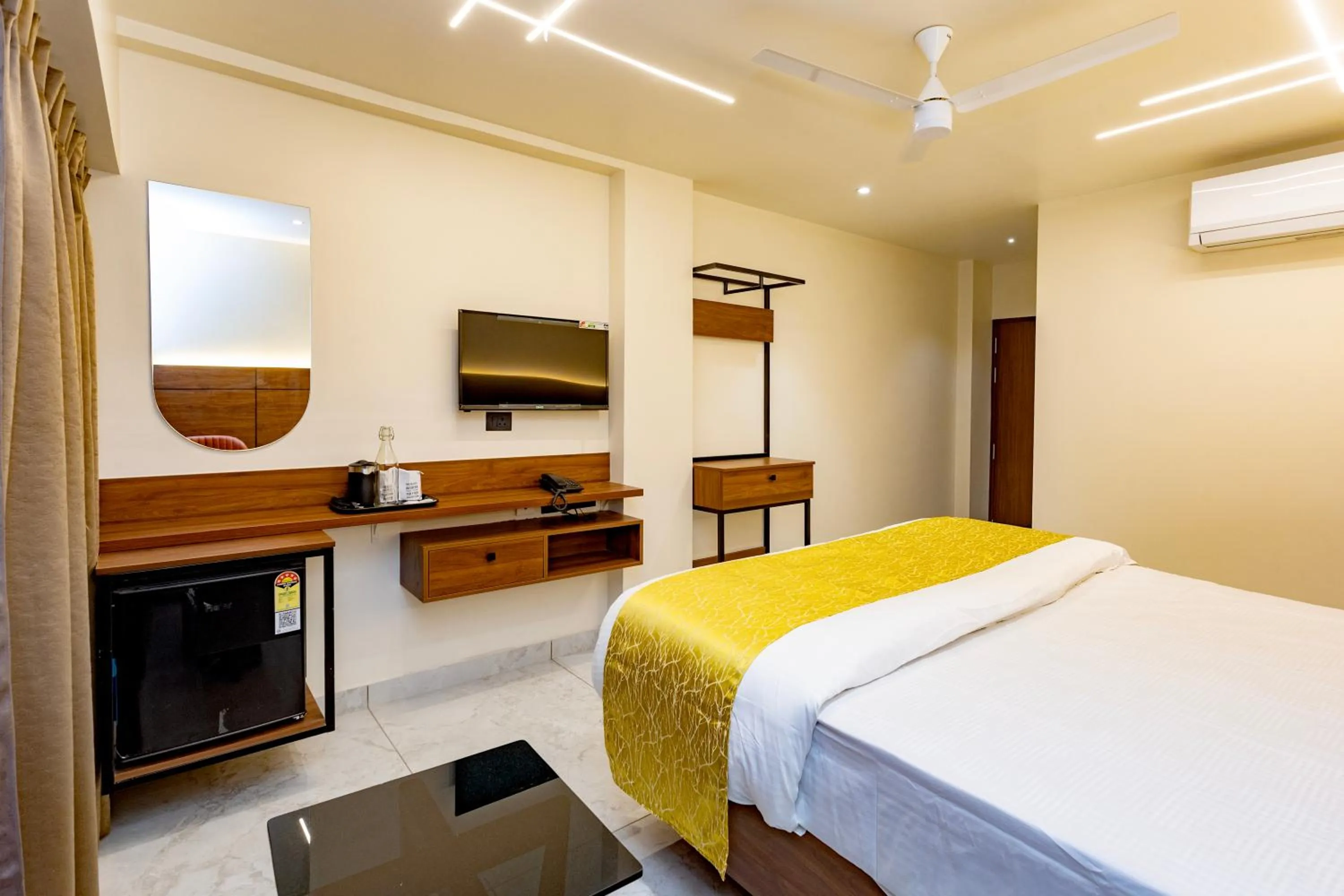Bed in Uphills boutique hotel