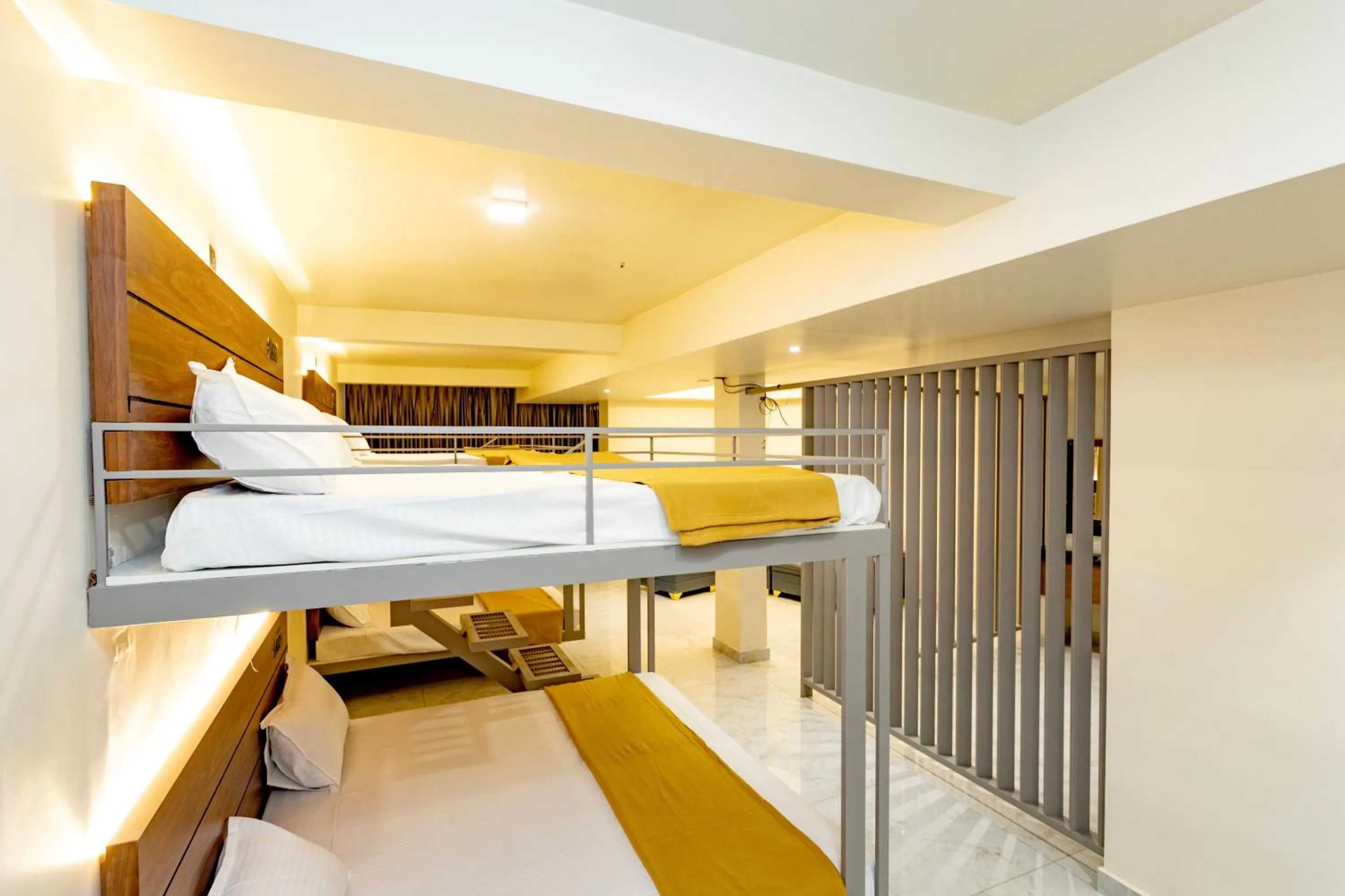 Bed in Uphills boutique hotel