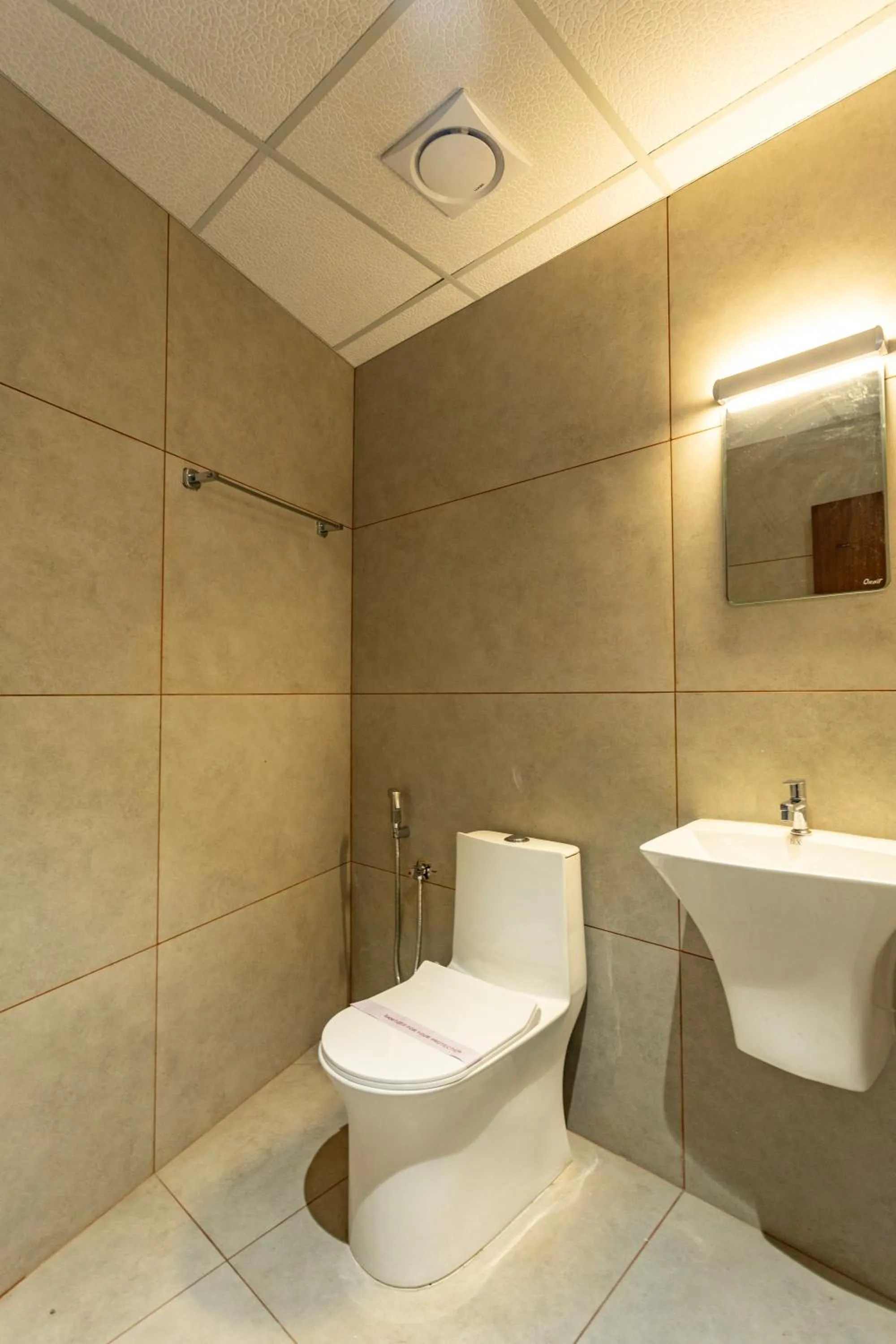 Shower in Uphills boutique hotel