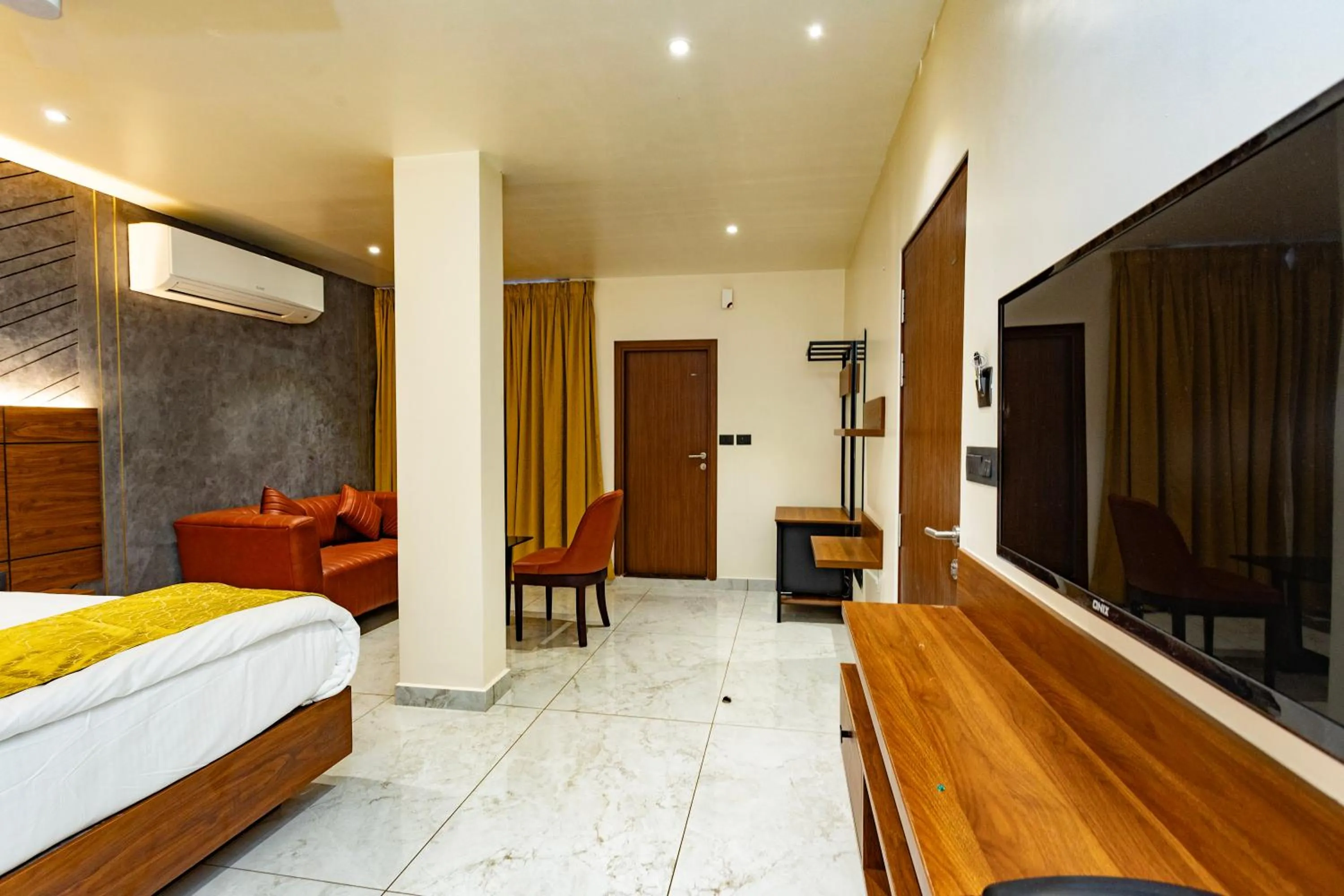 Bed in Uphills boutique hotel