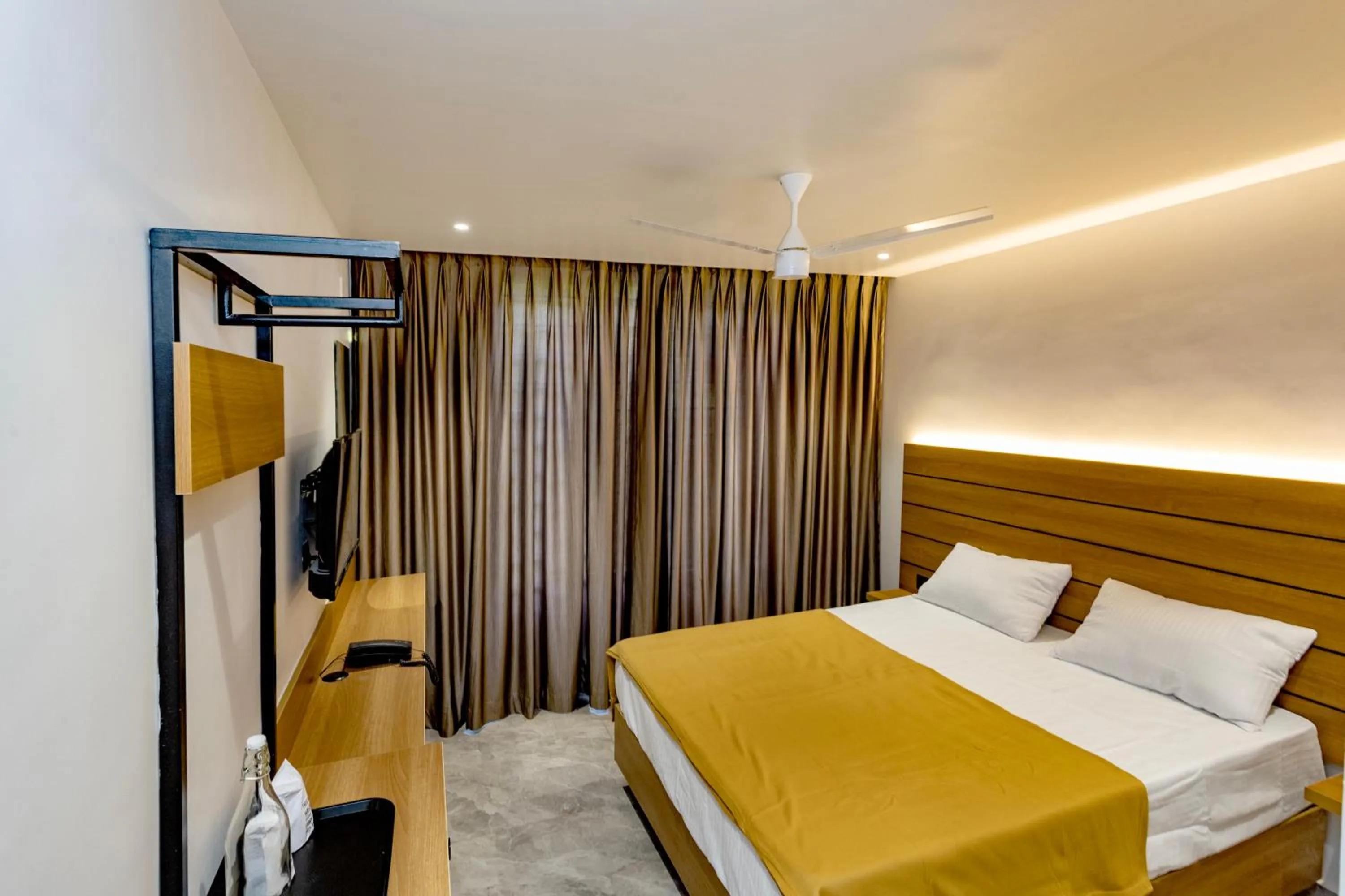 Bed in Uphills boutique hotel
