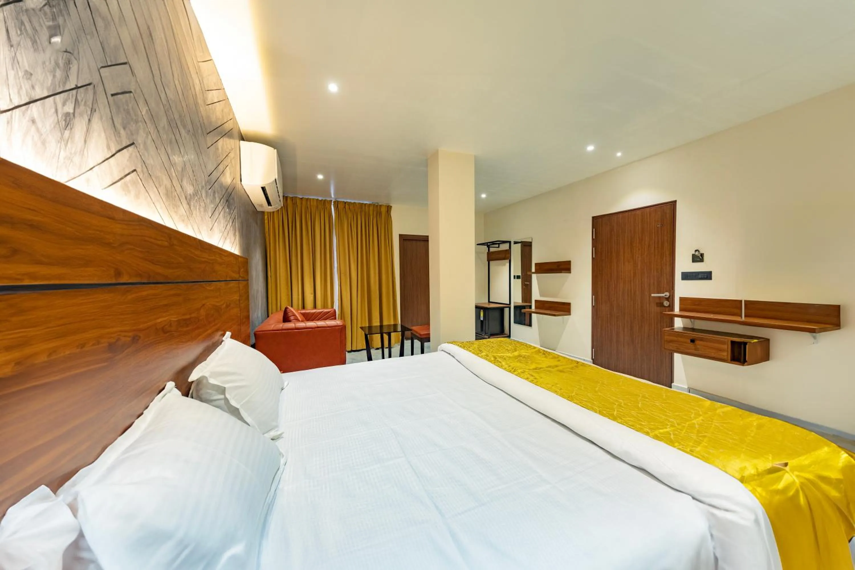 Bed in Uphills boutique hotel
