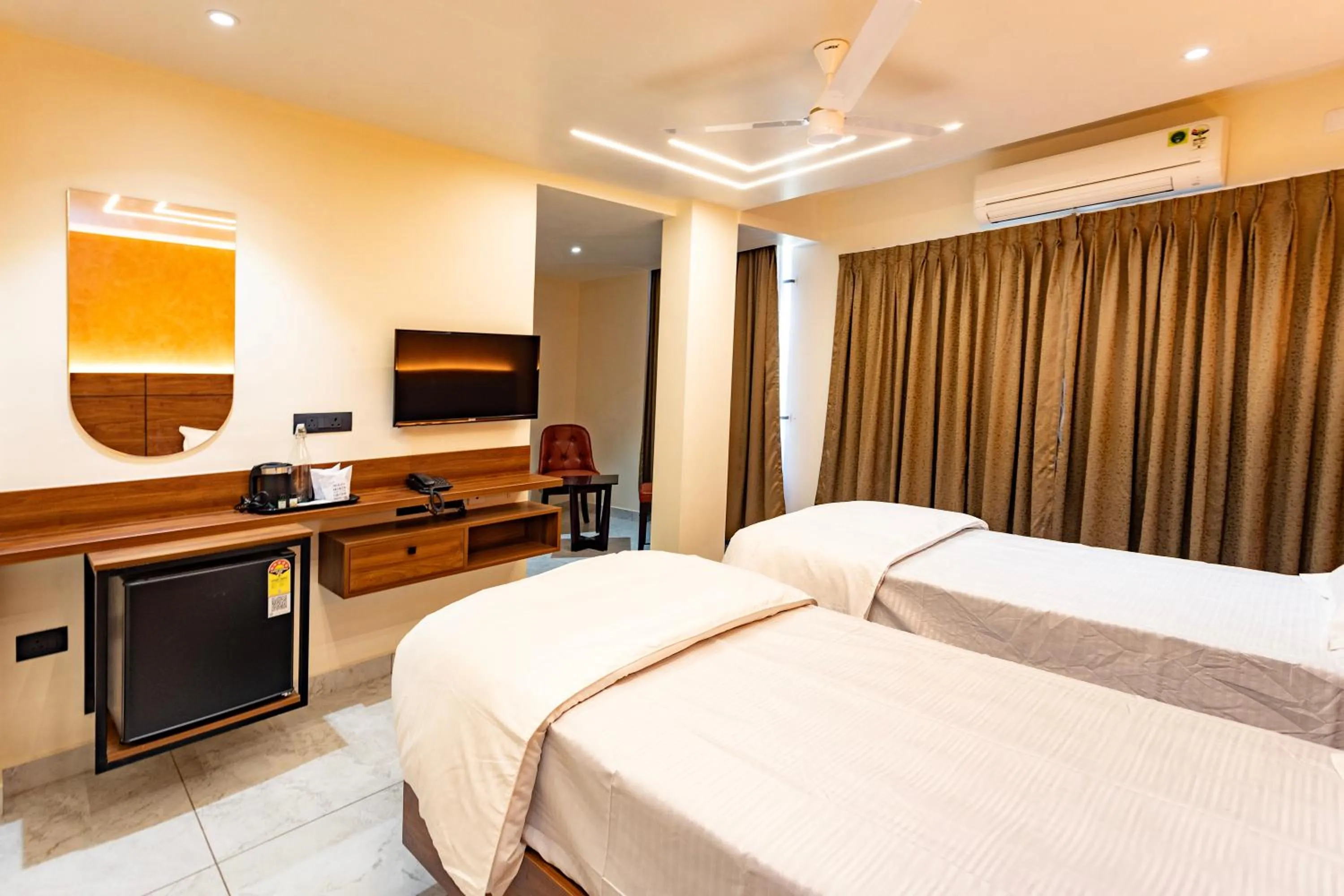 Bed in Uphills boutique hotel