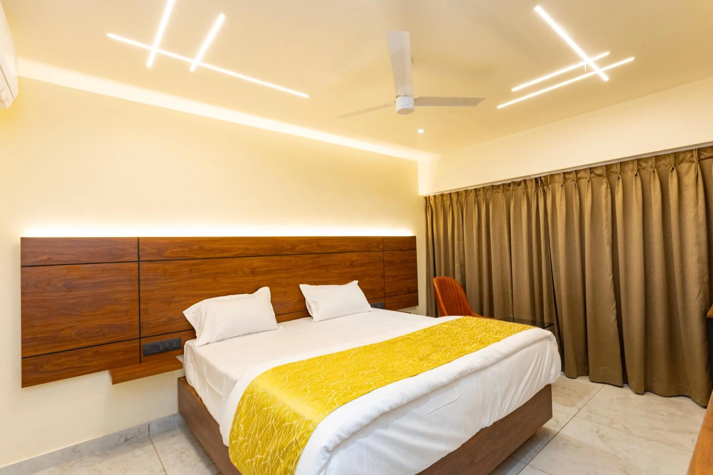 Bed in Uphills boutique hotel