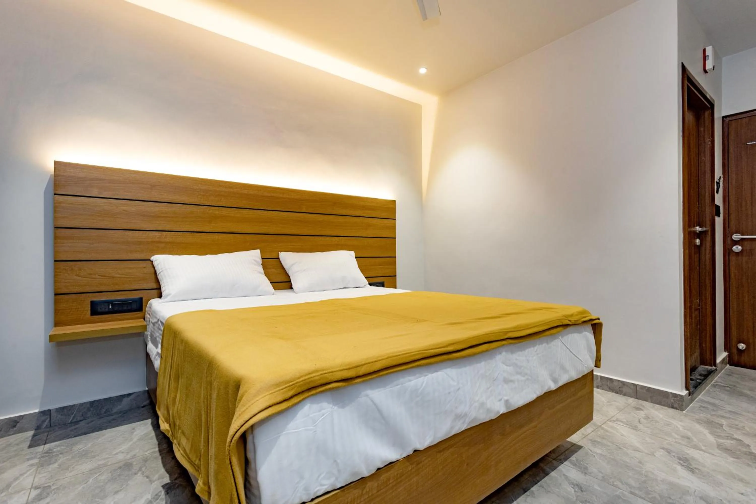 Bed in Uphills boutique hotel