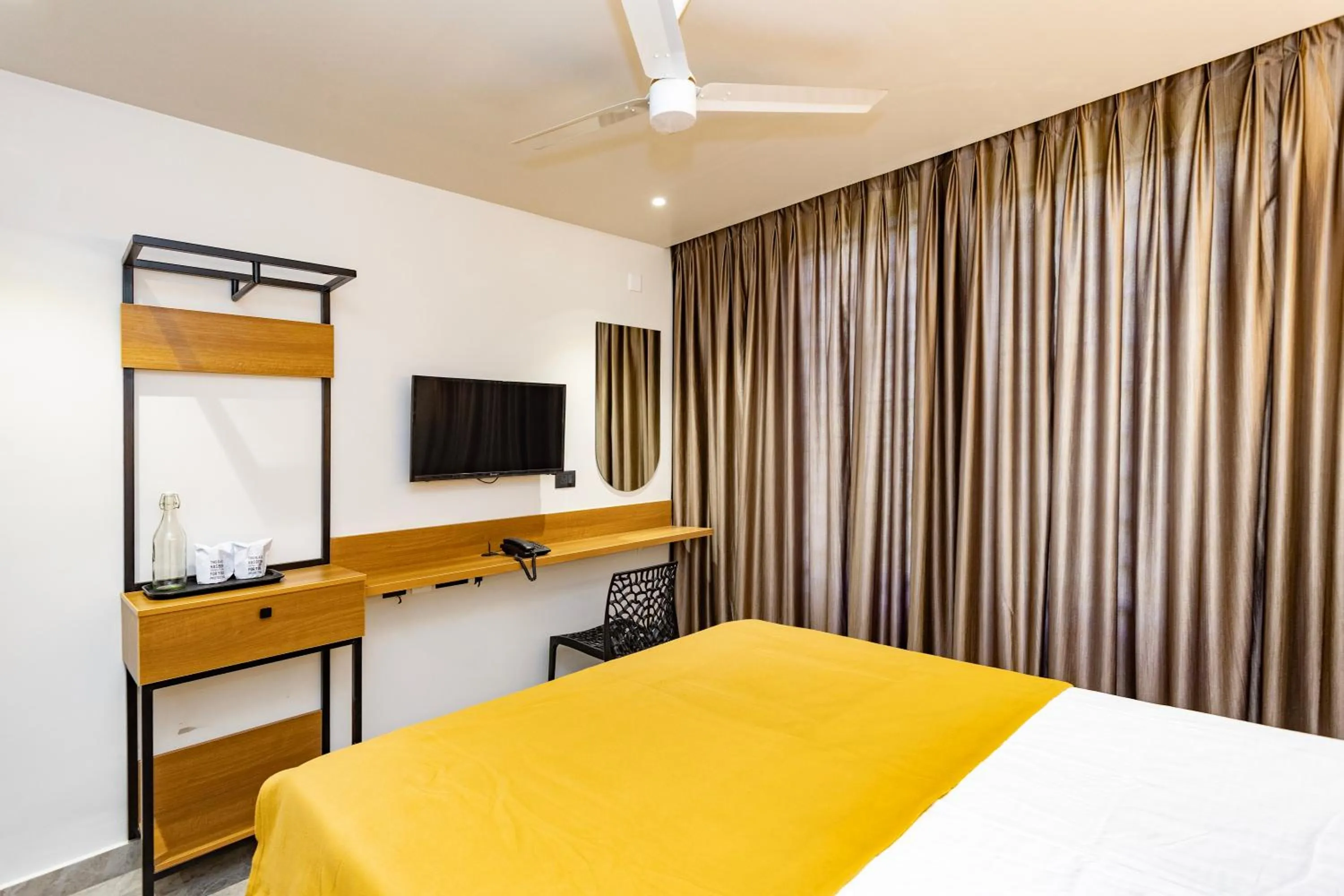 Bed in Uphills boutique hotel