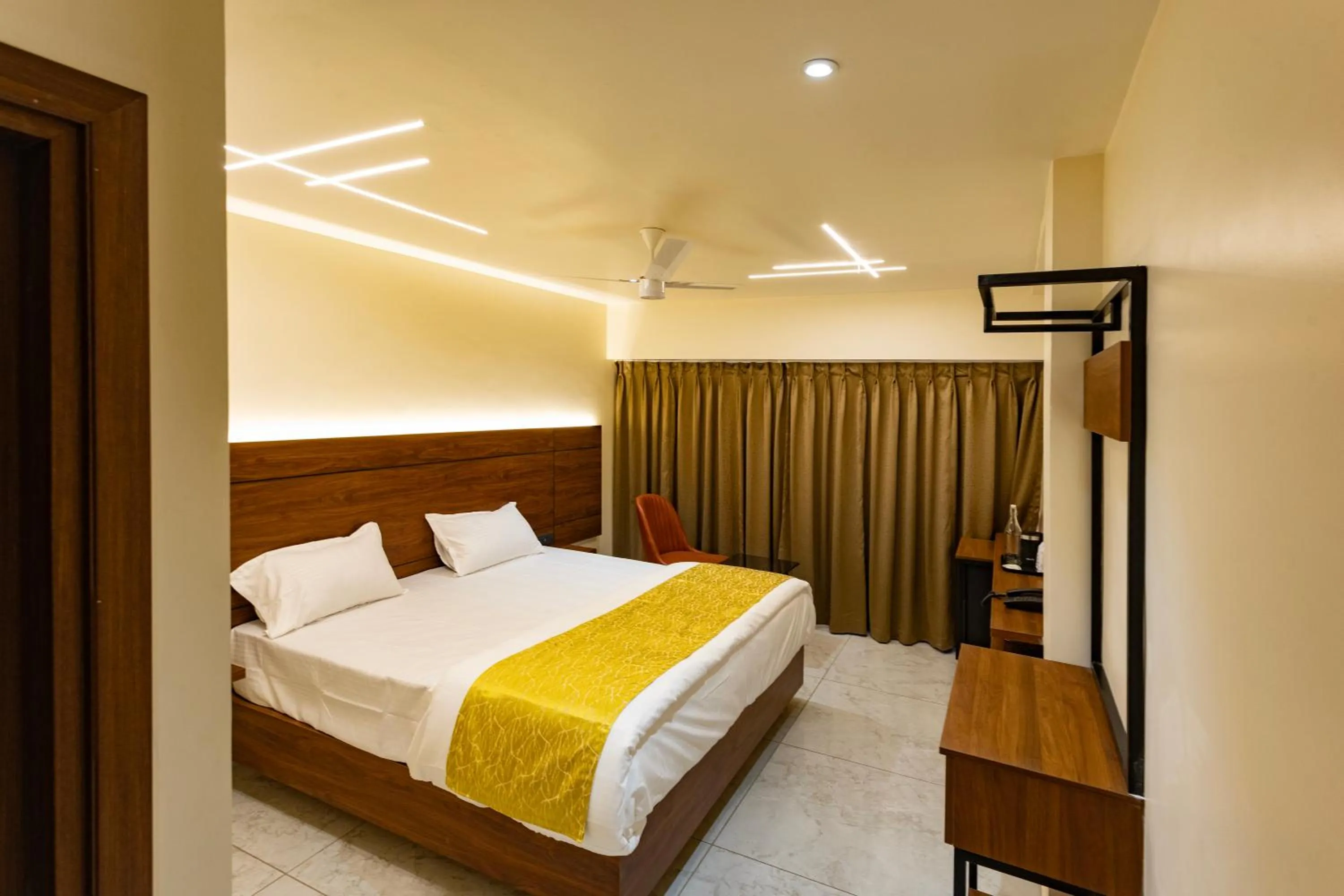 Bed in Uphills boutique hotel