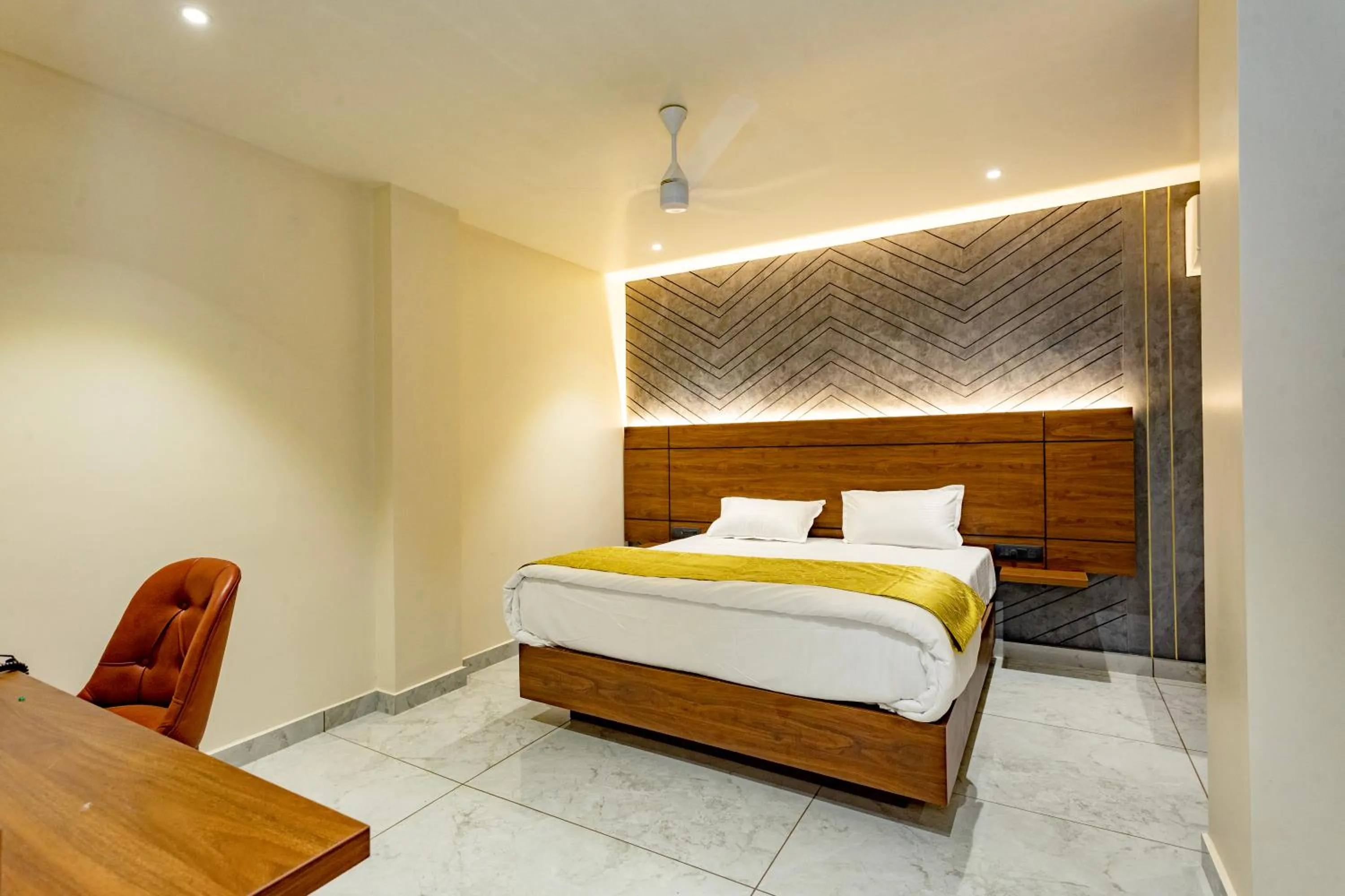 Bed in Uphills boutique hotel