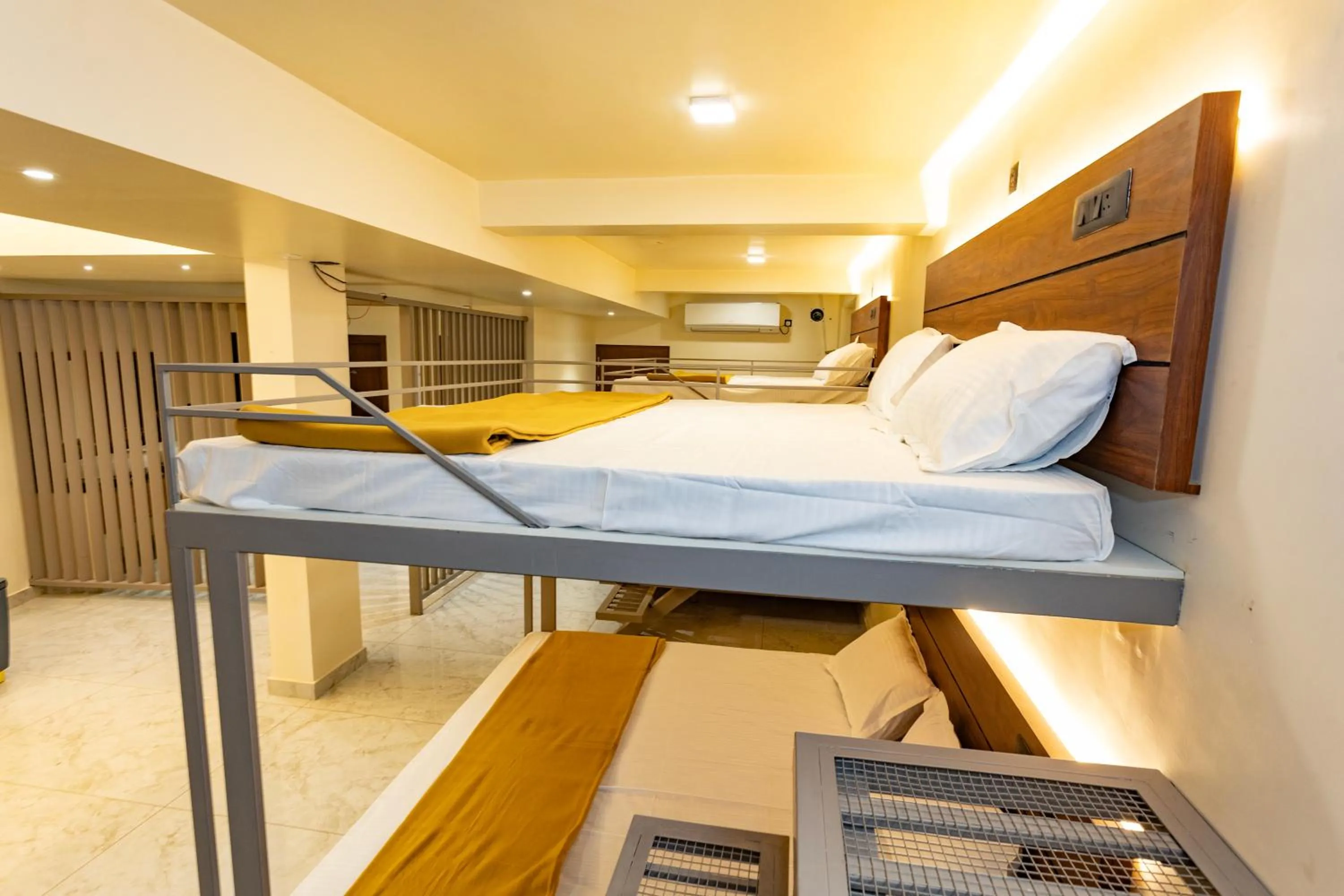Bed in Uphills boutique hotel
