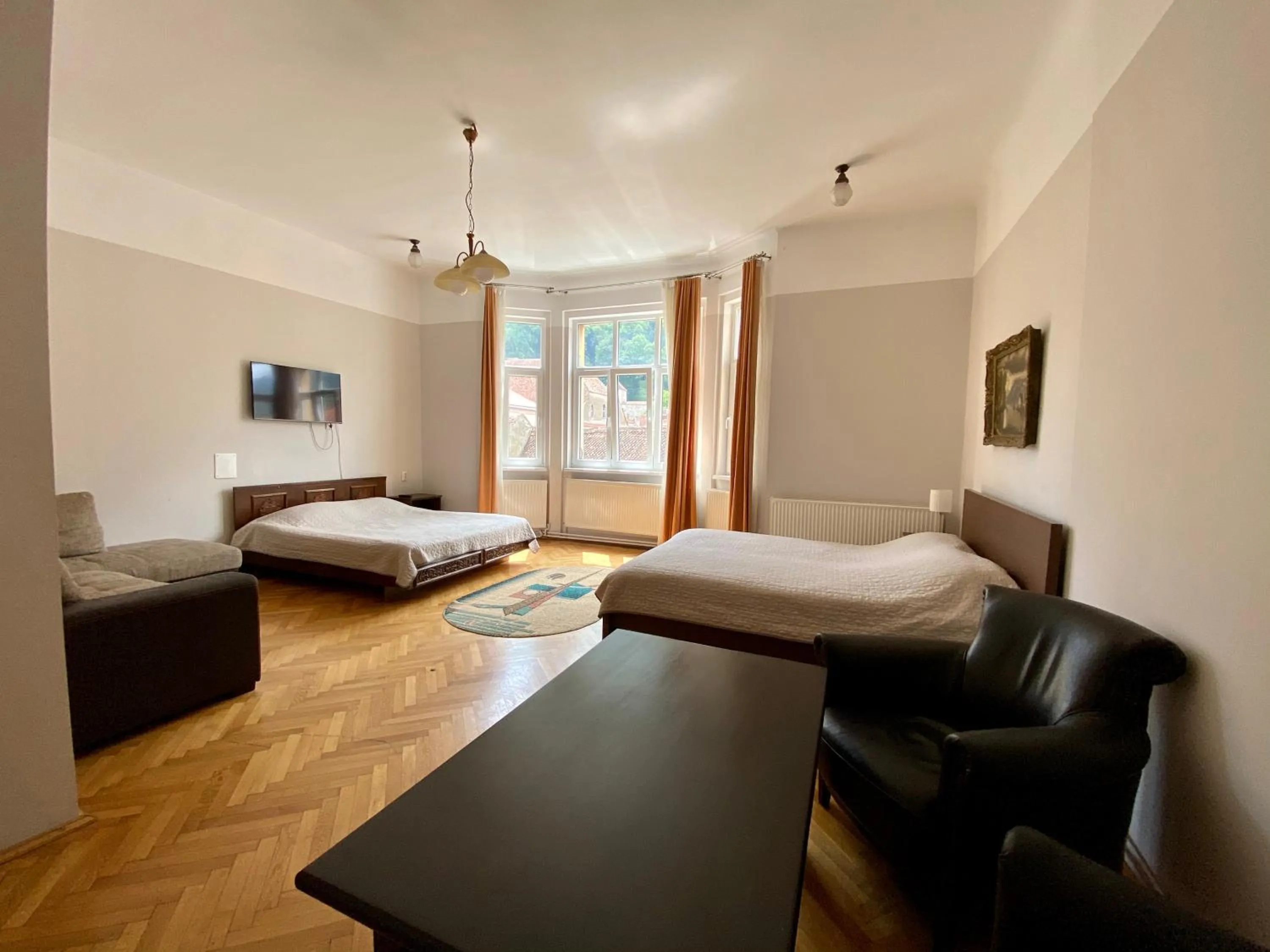 Photo of the whole room, Bed in Casa Balcescu