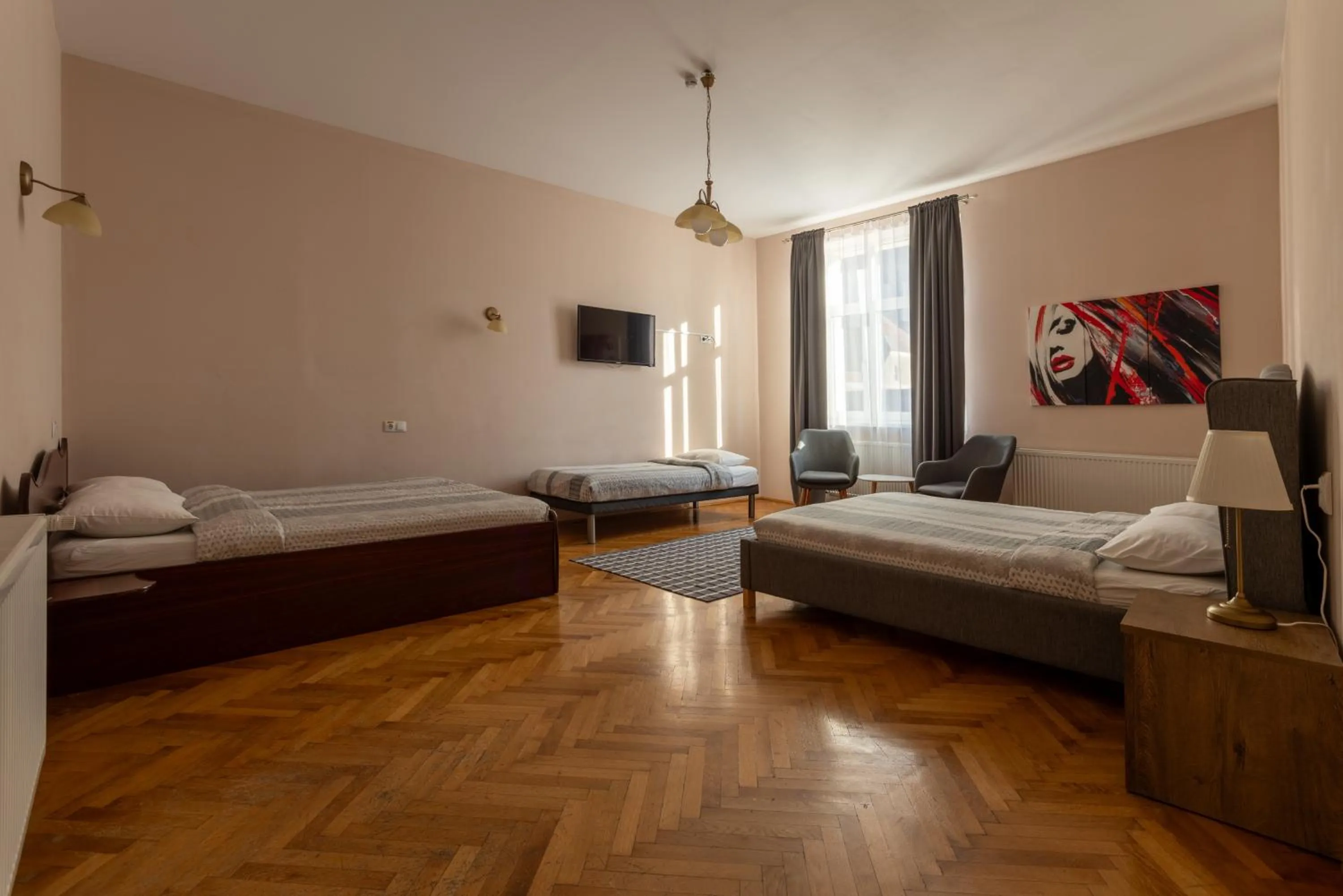 Photo of the whole room, Bed in Casa Balcescu