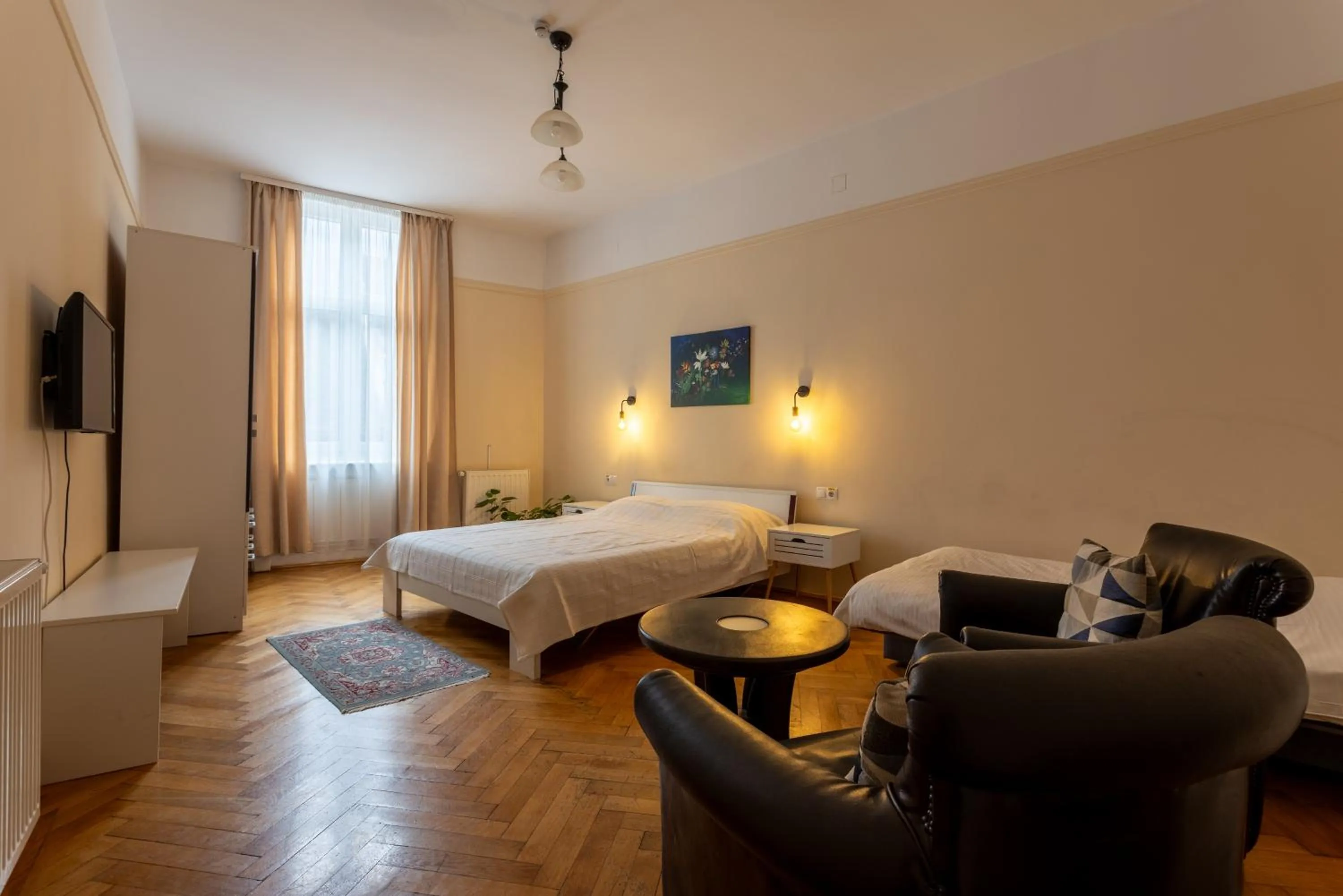 Photo of the whole room, Bed in Casa Balcescu