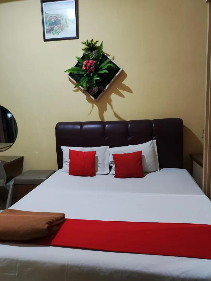 Bed in Angs residence