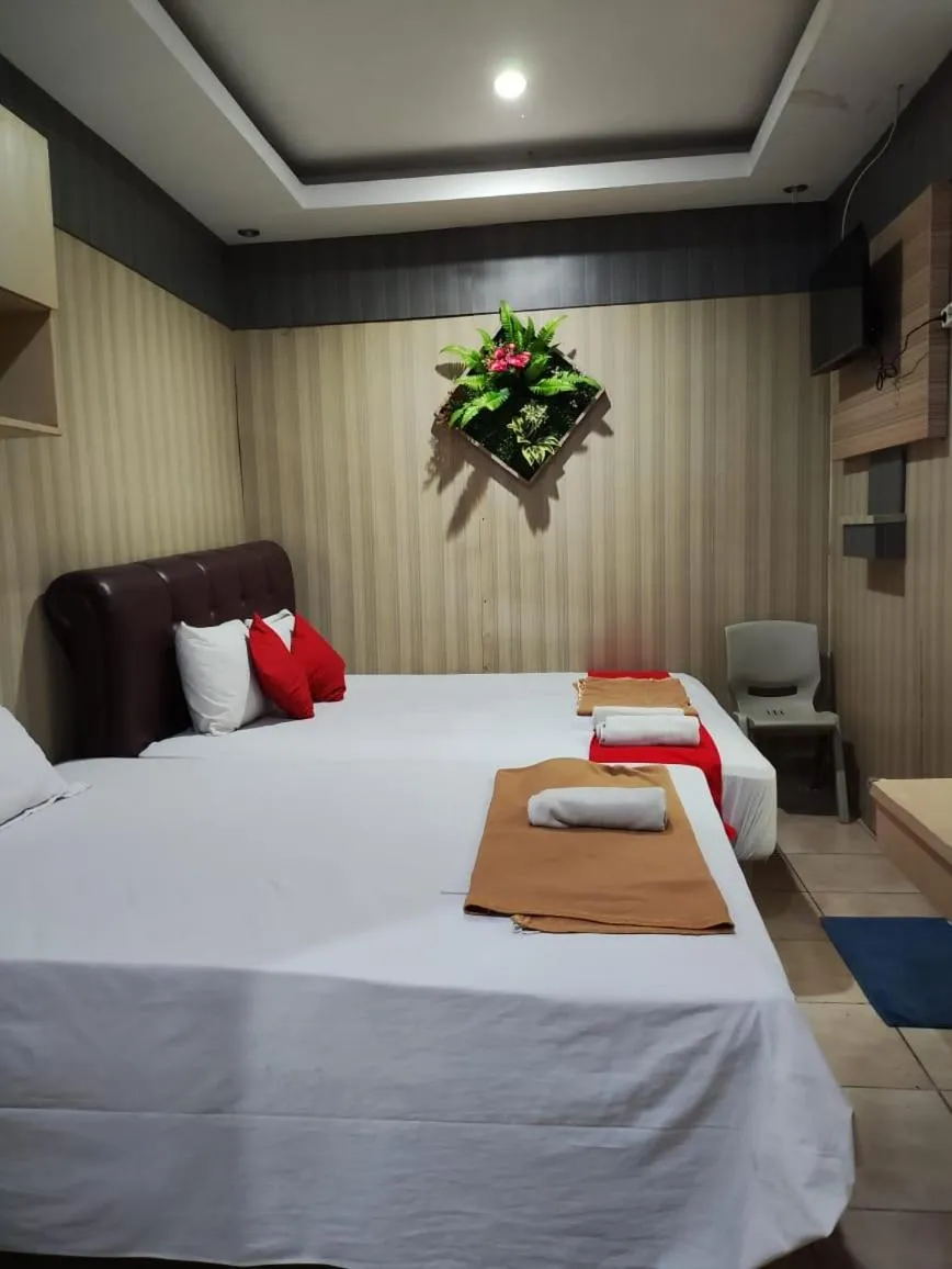 Bed in Angs residence