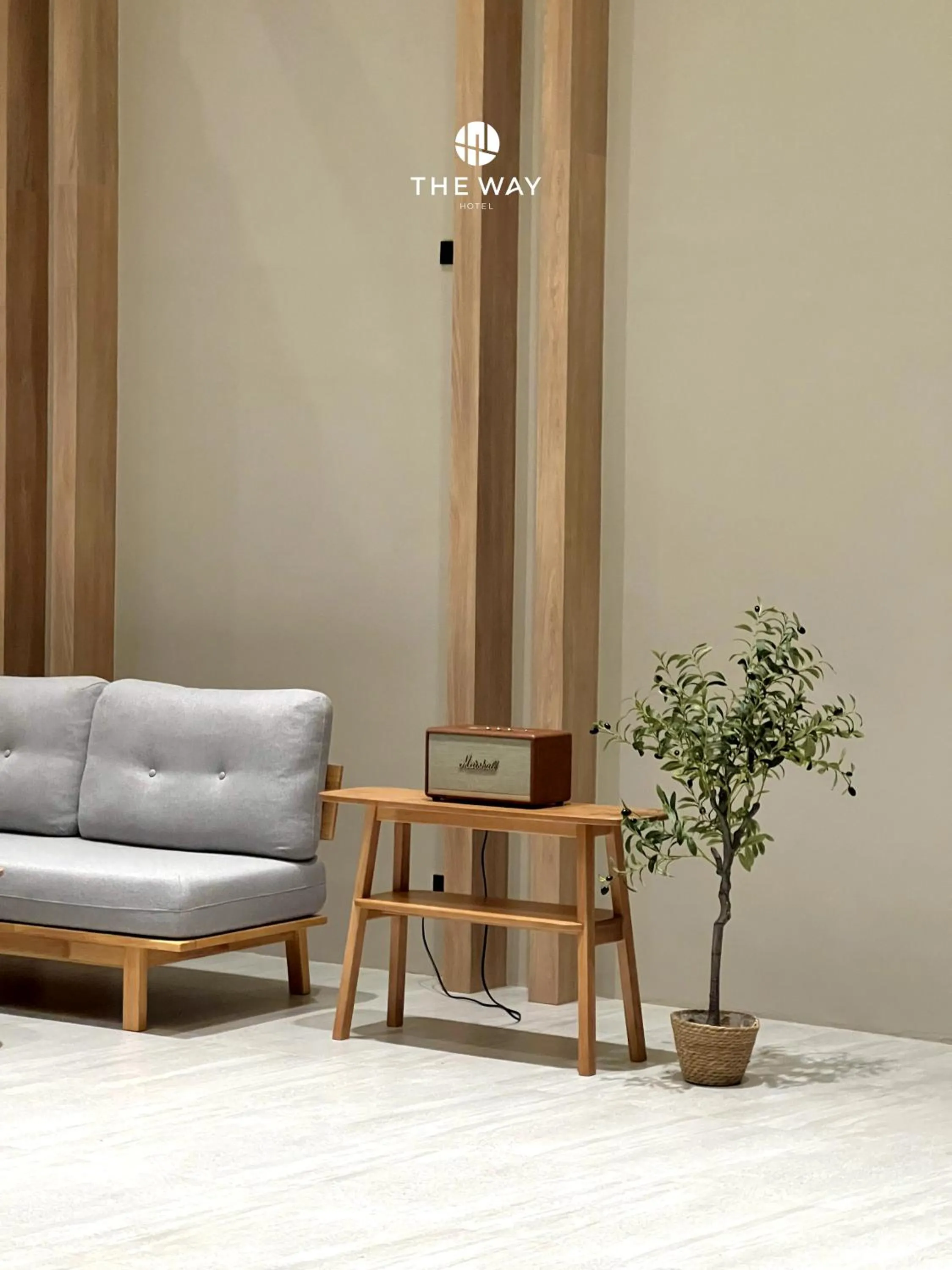 Living room in The Way Hotel Ban Pong