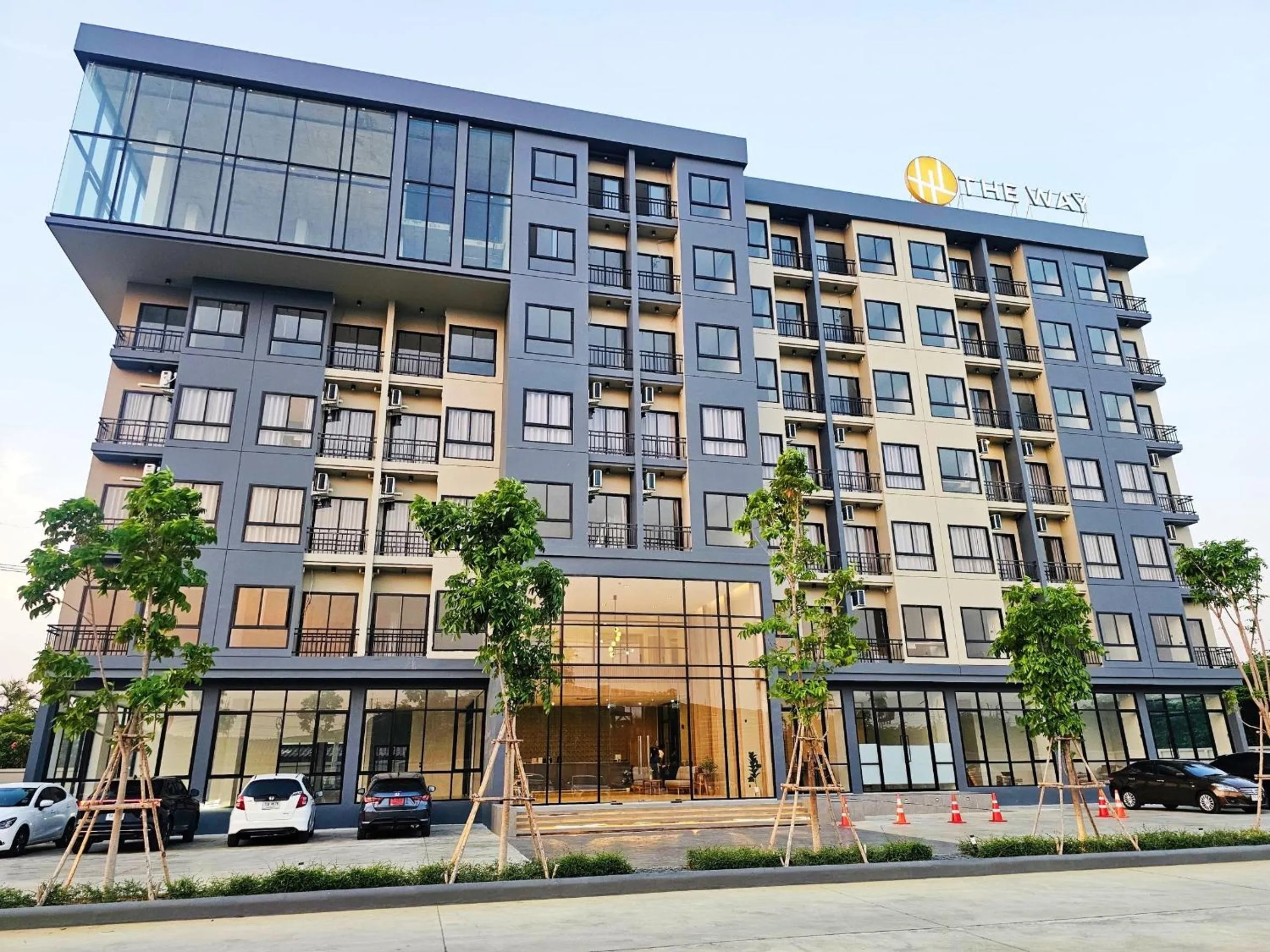 Property building in The Way Hotel Ban Pong