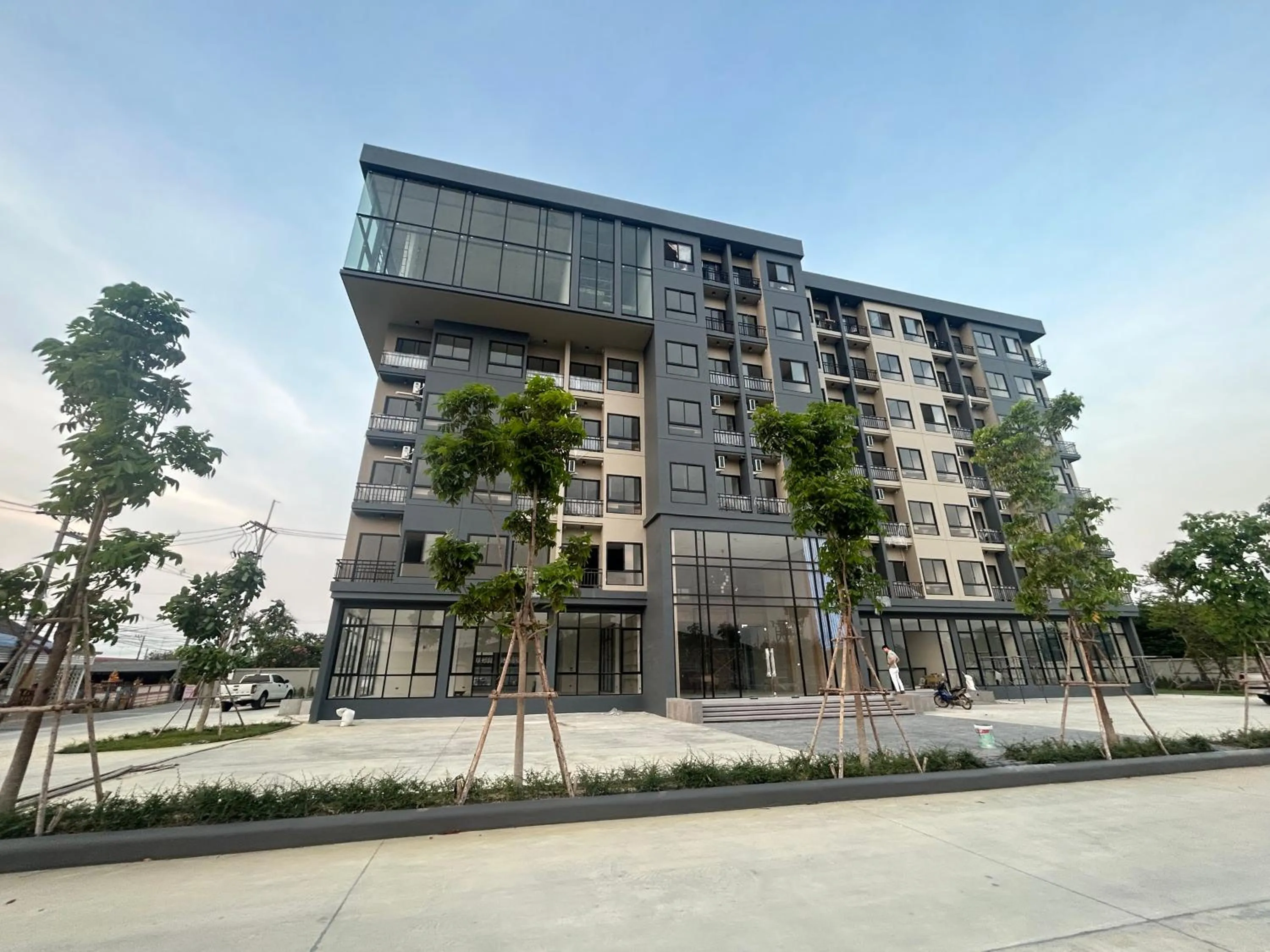 Property building in The Way Hotel Ban Pong