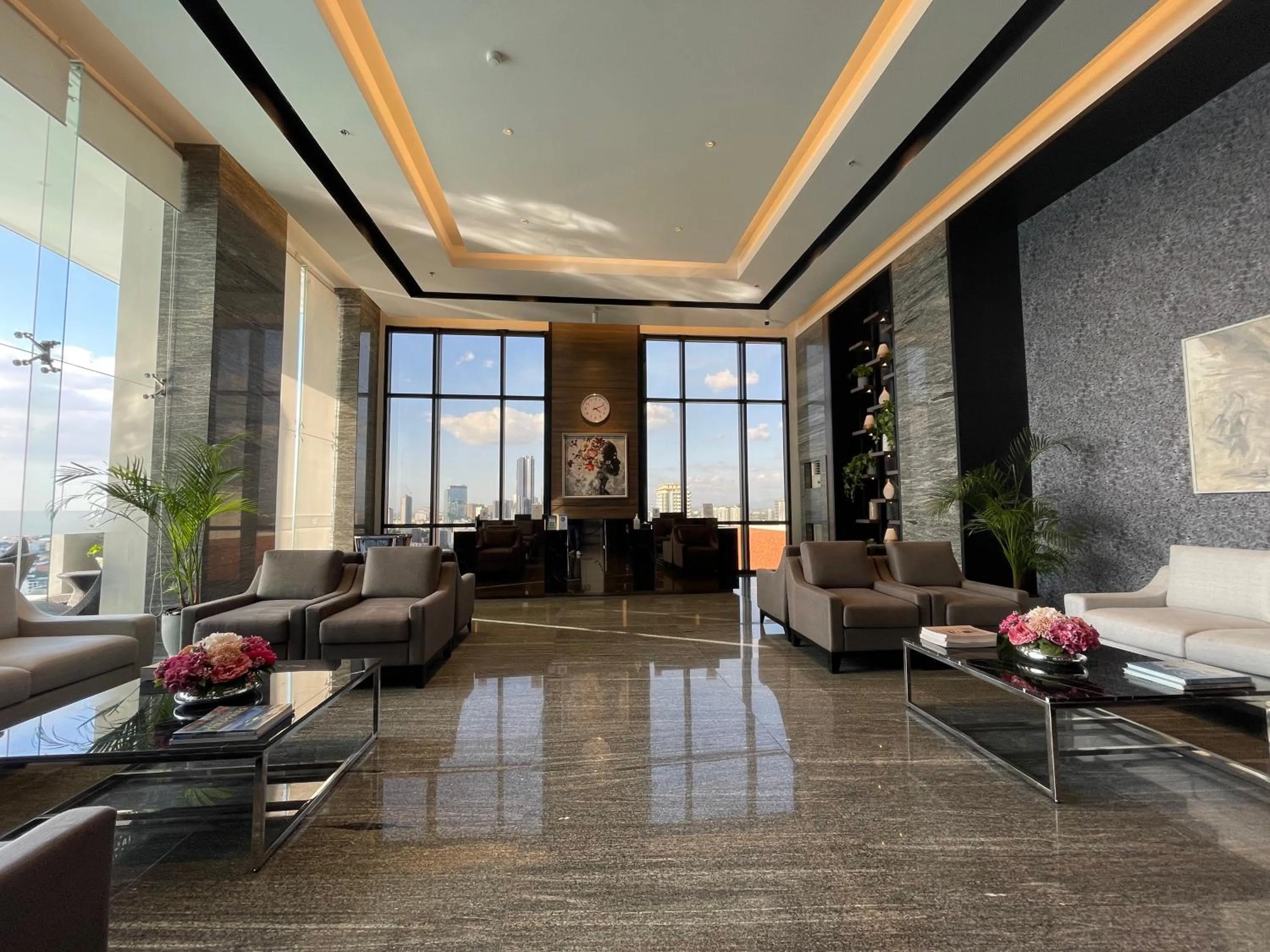 Lobby or reception in Hotel A and A Quezon City powered by Cocotel