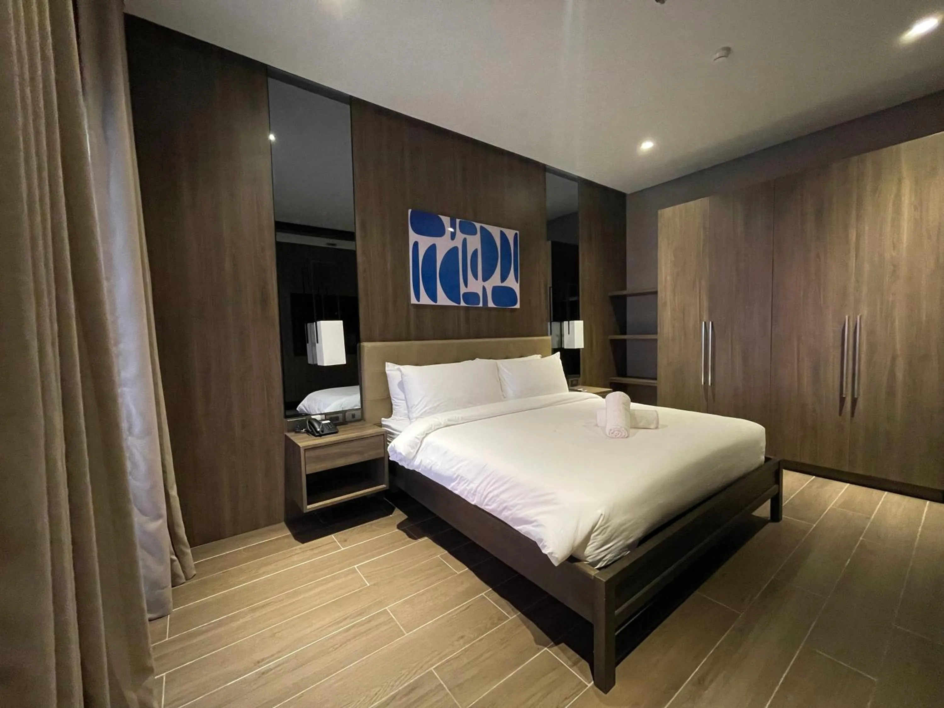 Bed in Hotel A and A Quezon City powered by Cocotel