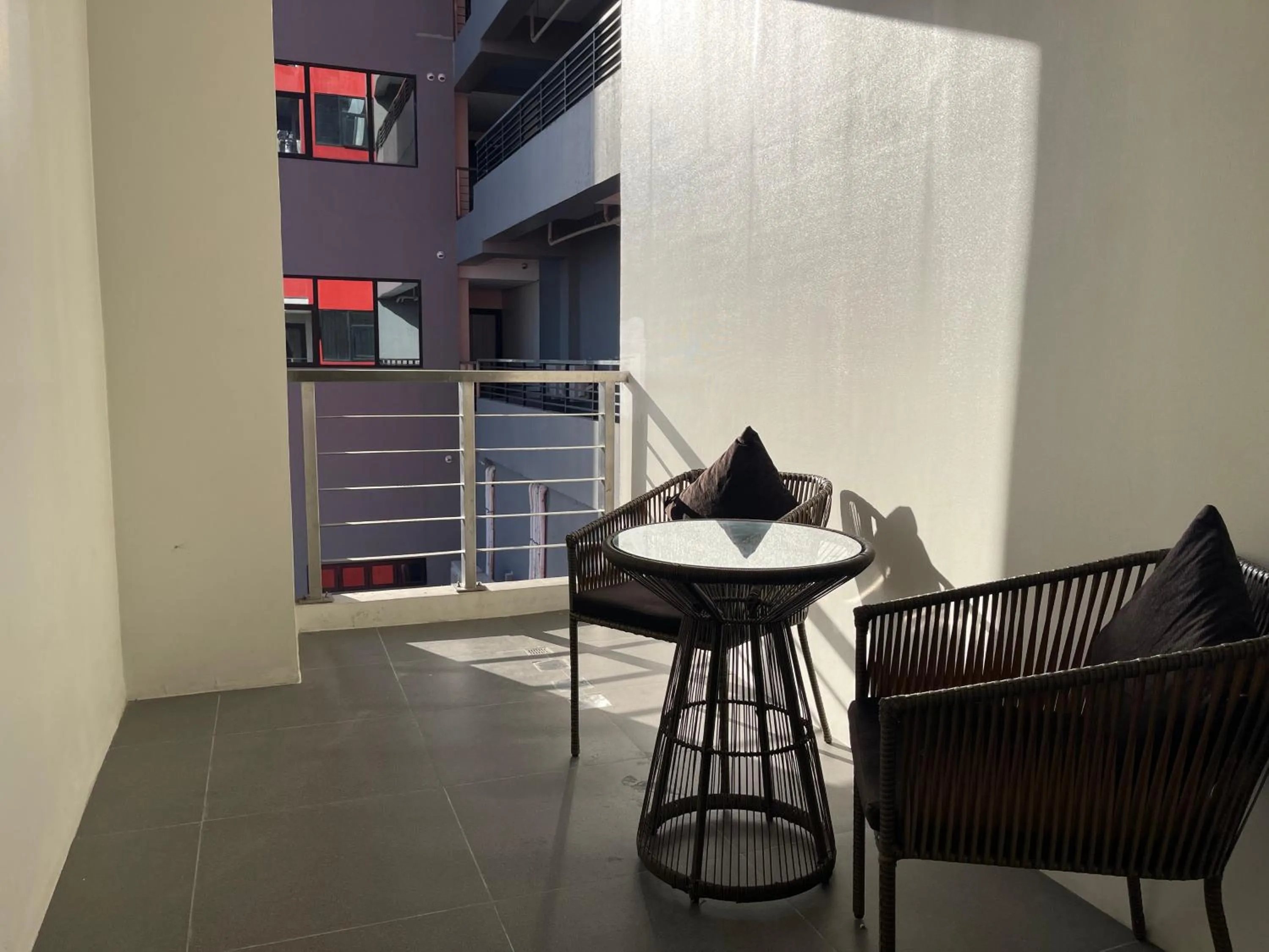 Balcony/Terrace in Hotel A and A Quezon City powered by Cocotel