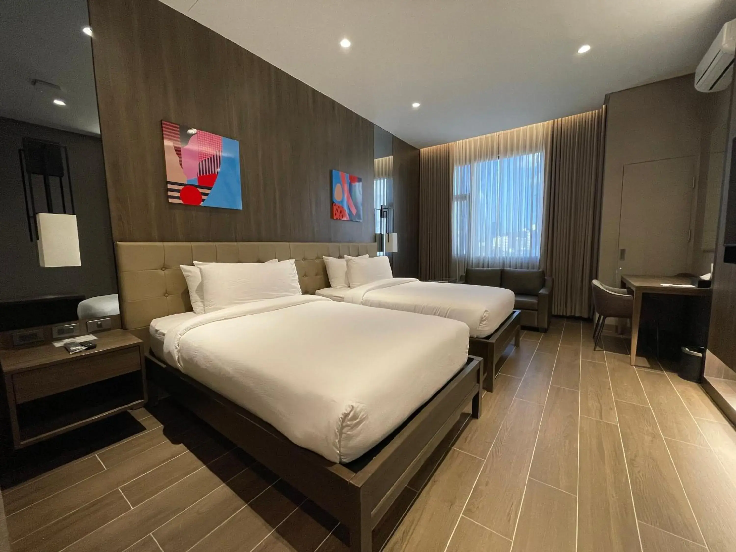 Deluxe Twin Room in Hotel A and A Quezon City powered by Cocotel Deluxe Twin Room in Hotel A and A Quezon City powered by Cocotel
