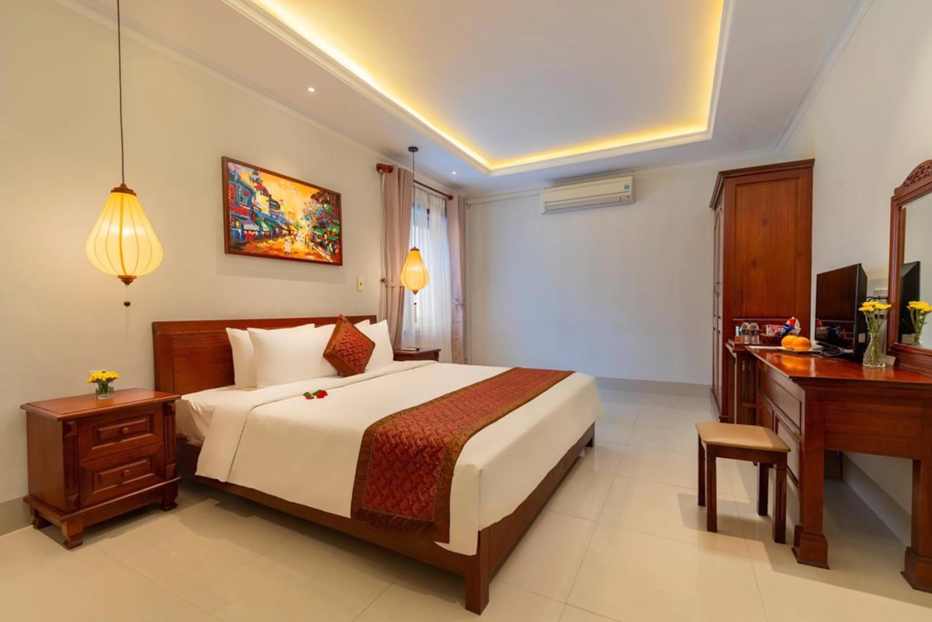 Bed in Iris De Villa Hoi An