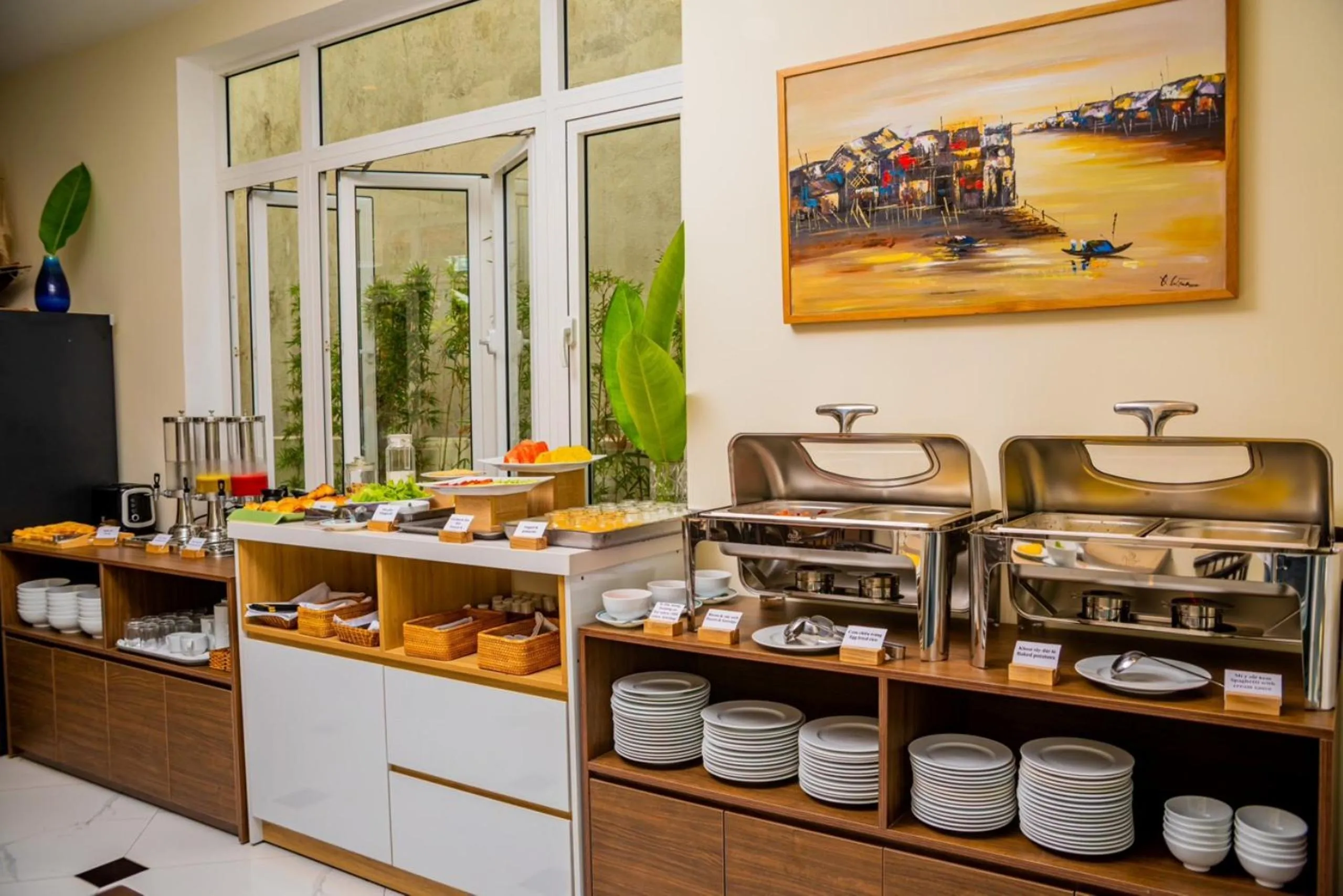 Buffet breakfast in Iris De Villa Hoi An