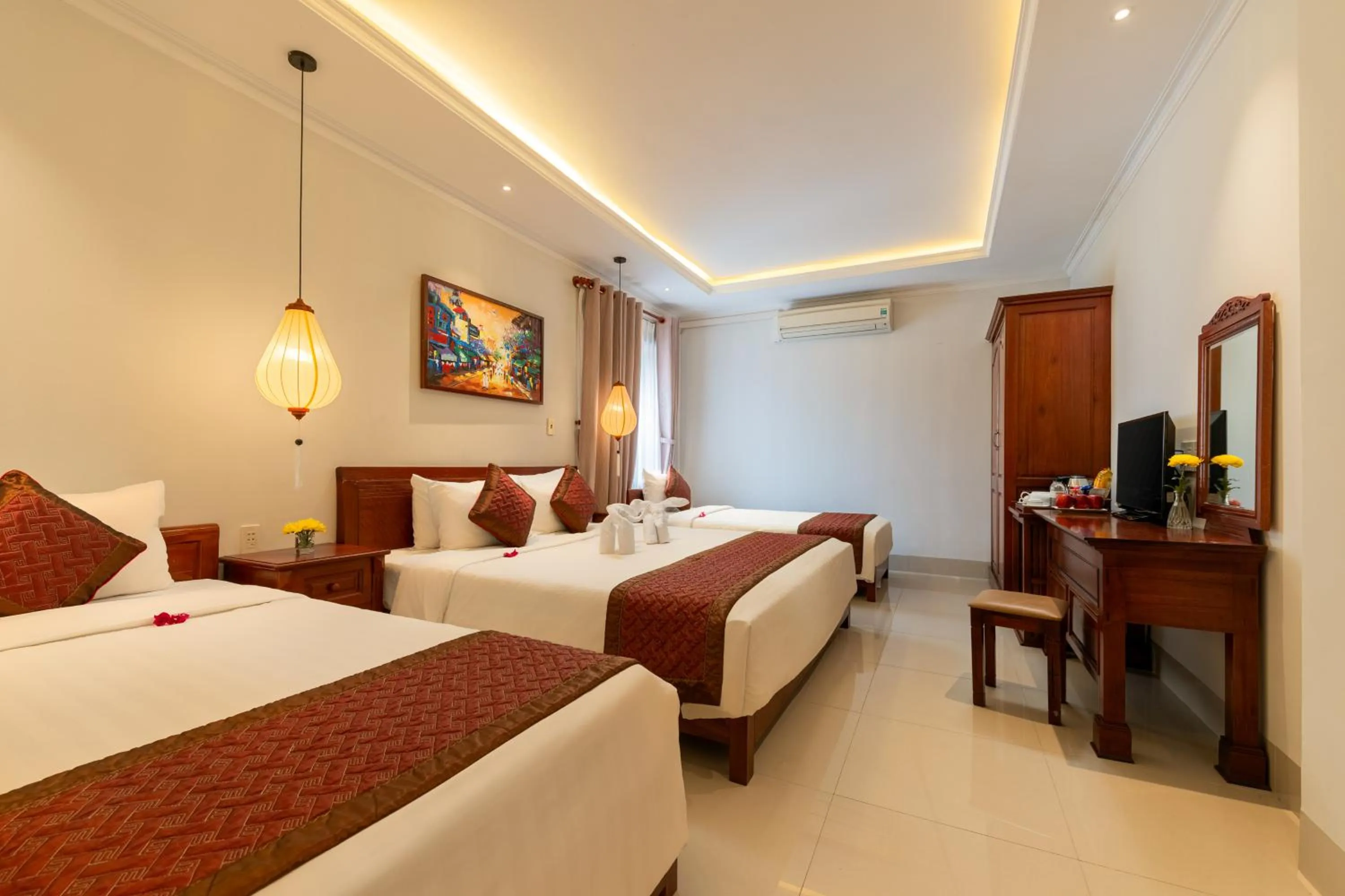 Bed in Iris De Villa Hoi An