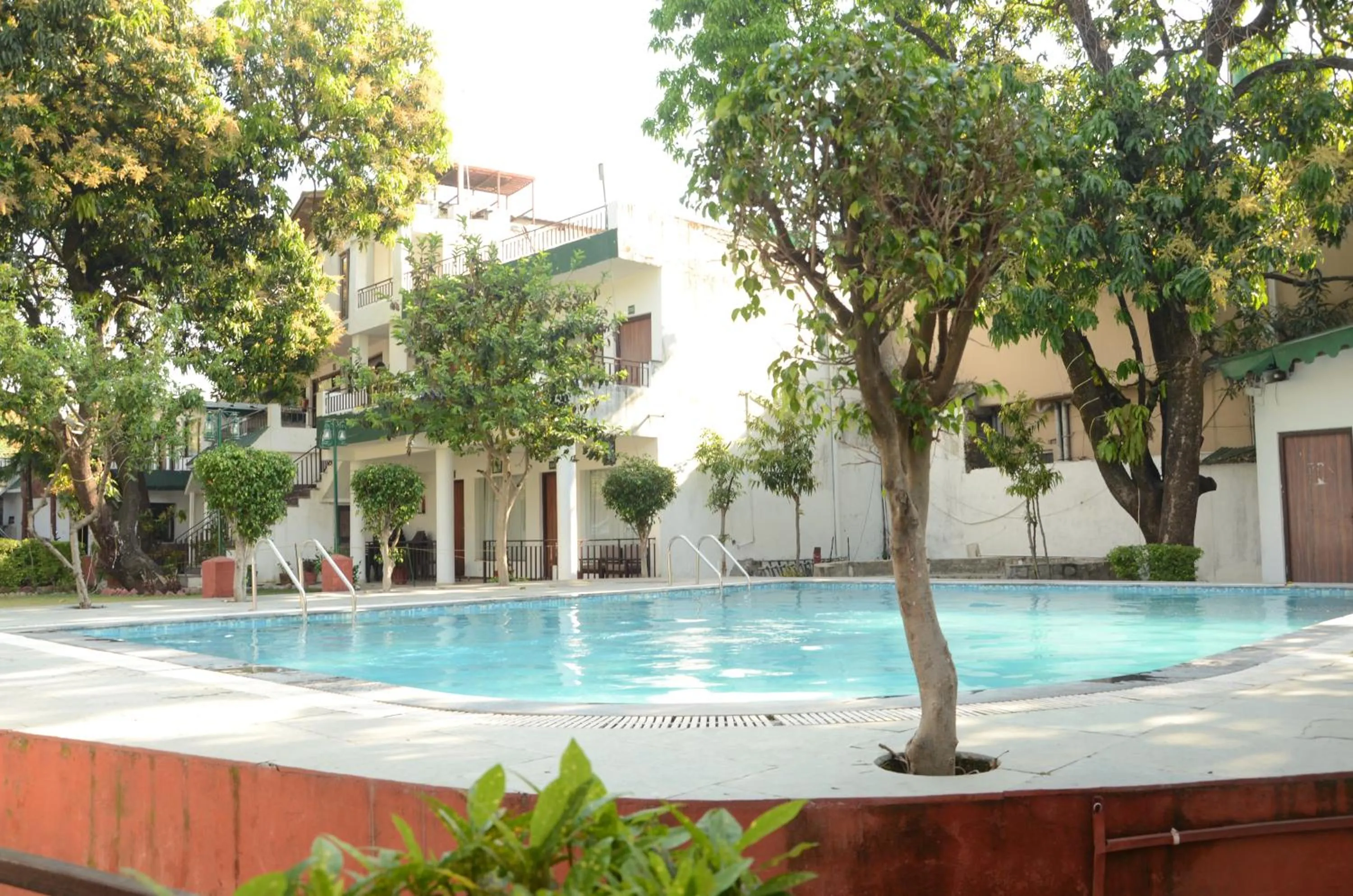 Garden view in Corbett Paradiso Resort Dikhuli
