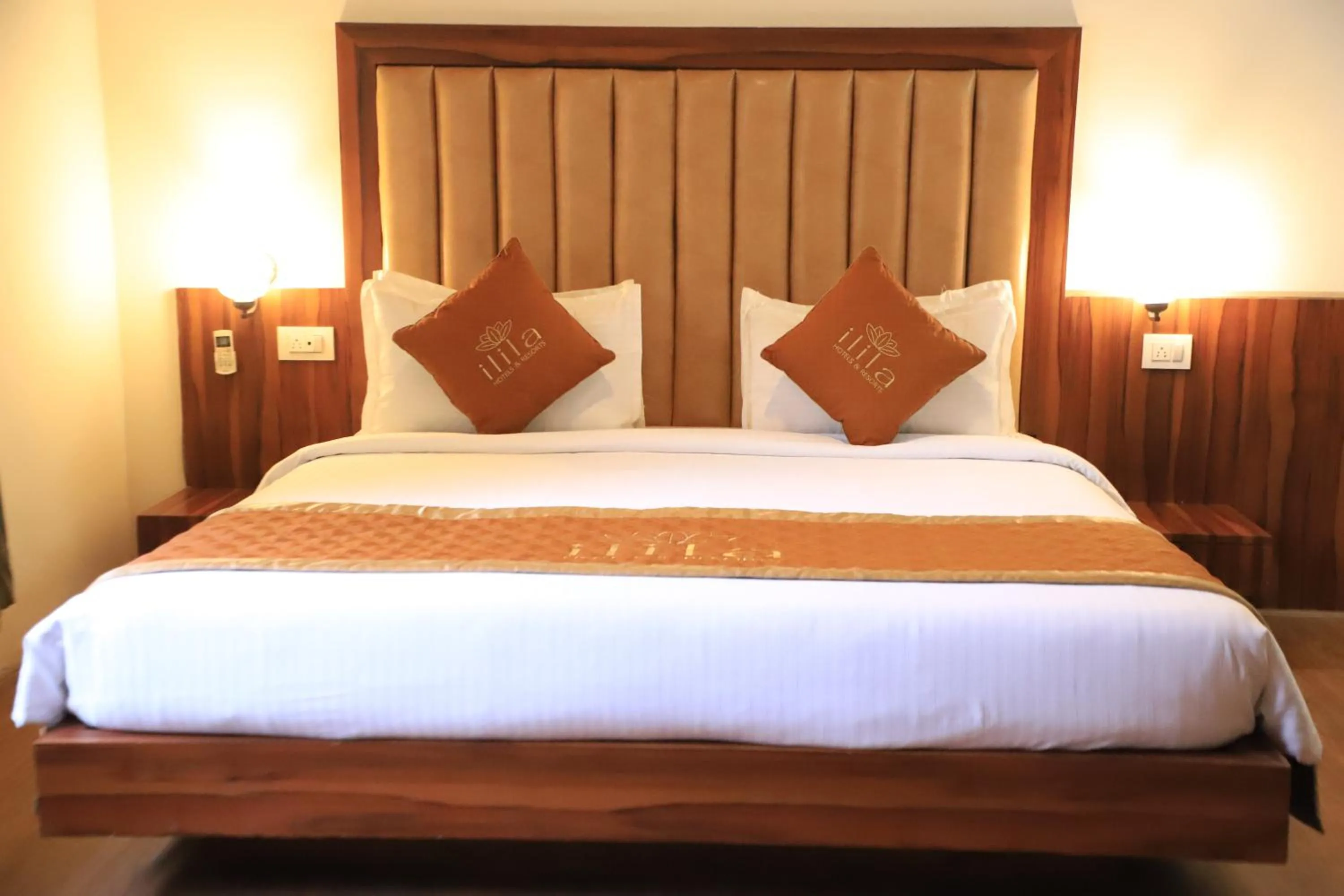 Bed in Corbett Paradiso Resort Dikhuli