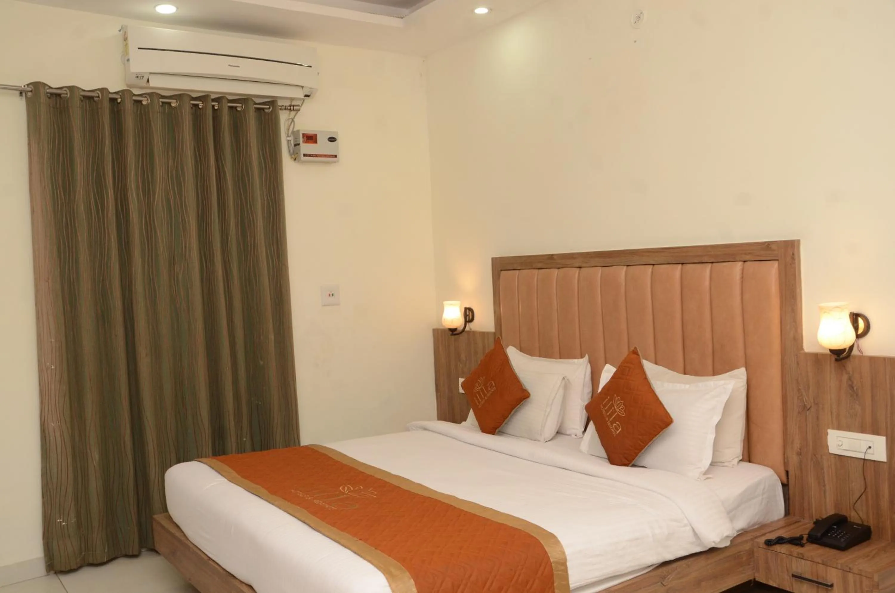 Bed in Corbett Paradiso Resort Dikhuli