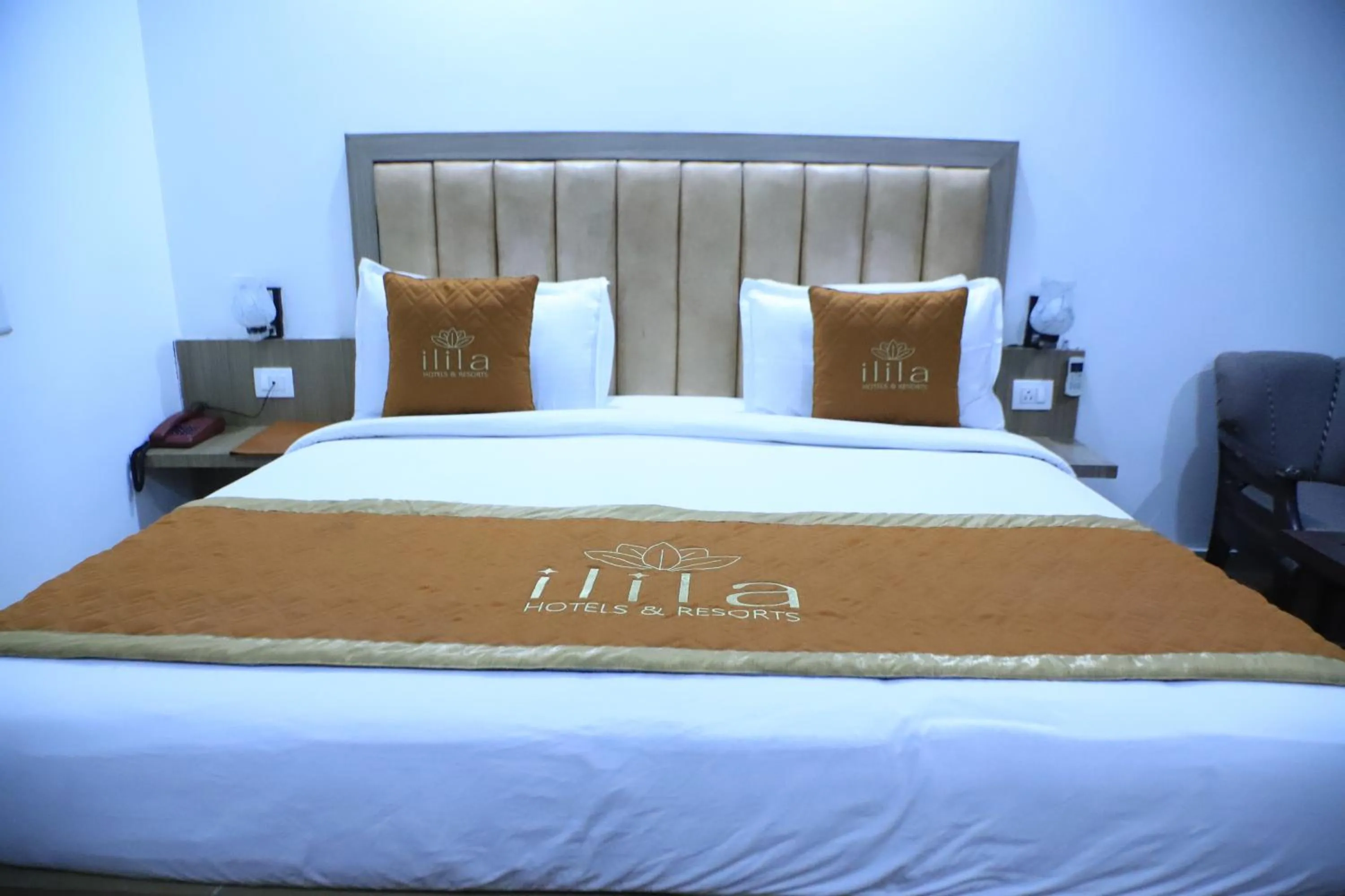Bed in Corbett Paradiso Resort Dikhuli