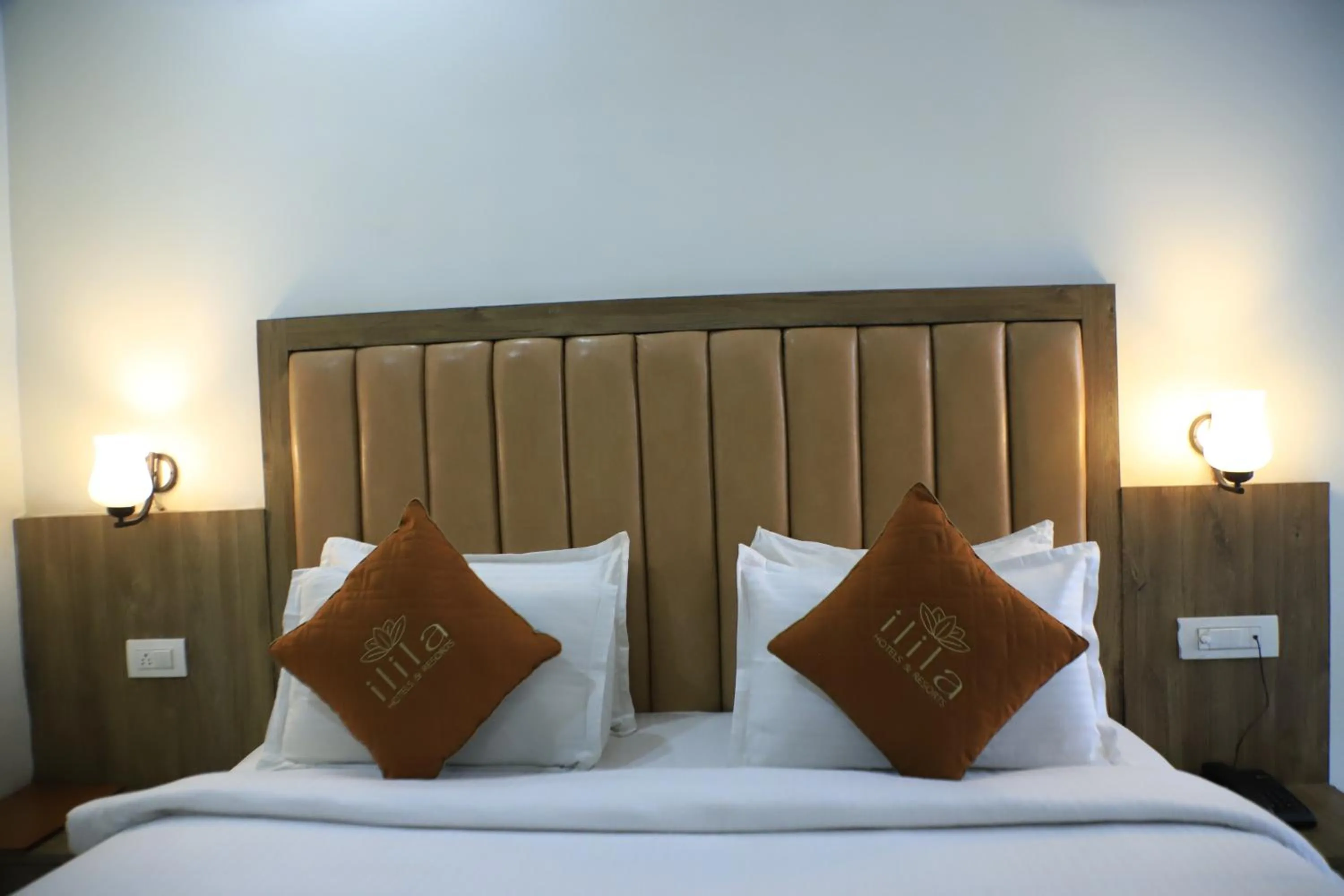 Bed in Corbett Paradiso Resort Dikhuli