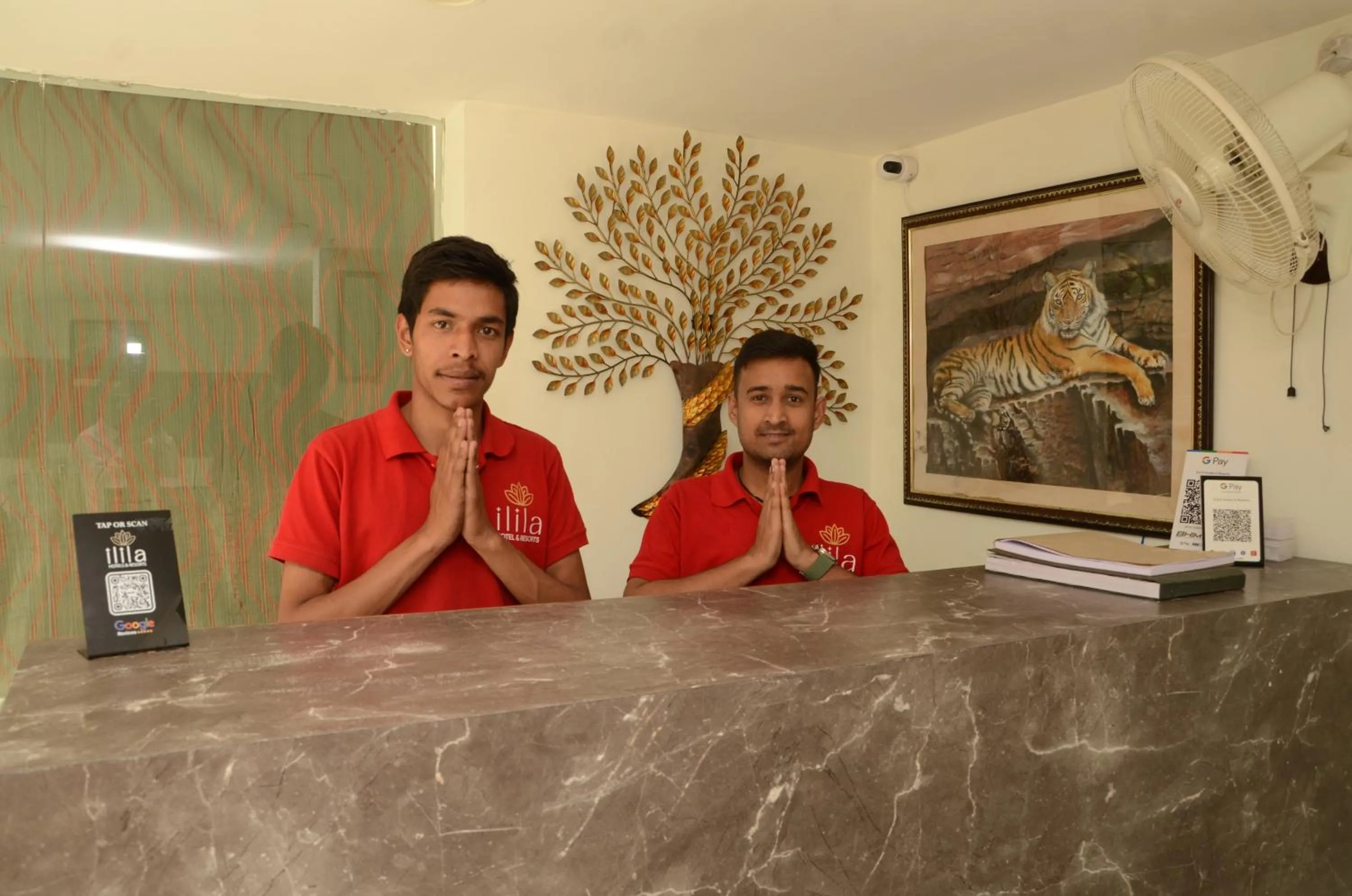 Lobby or reception in Corbett Paradiso Resort Dikhuli