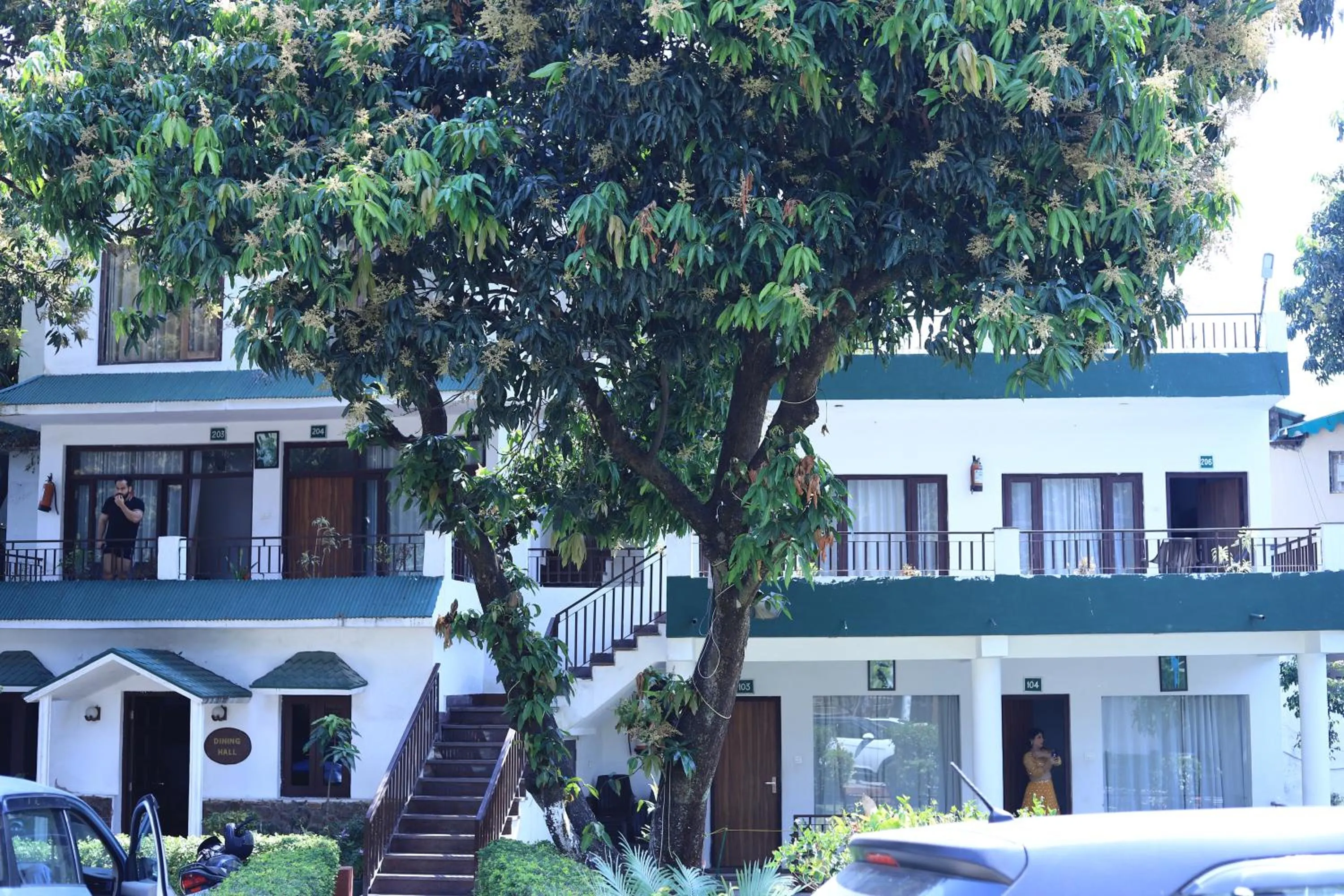Property building in Corbett Paradiso Resort Dikhuli