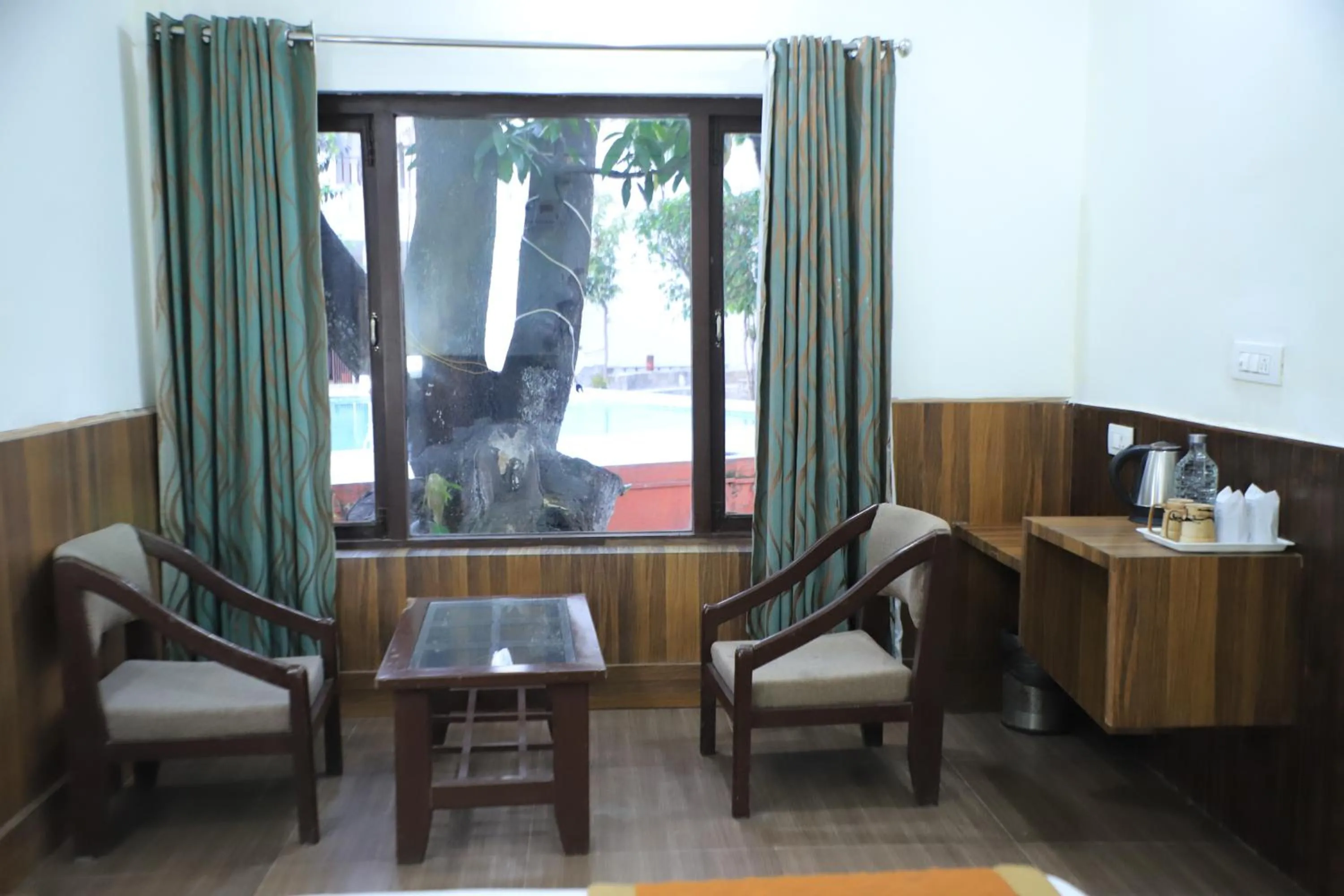 Living room in Corbett Paradiso Resort Dikhuli