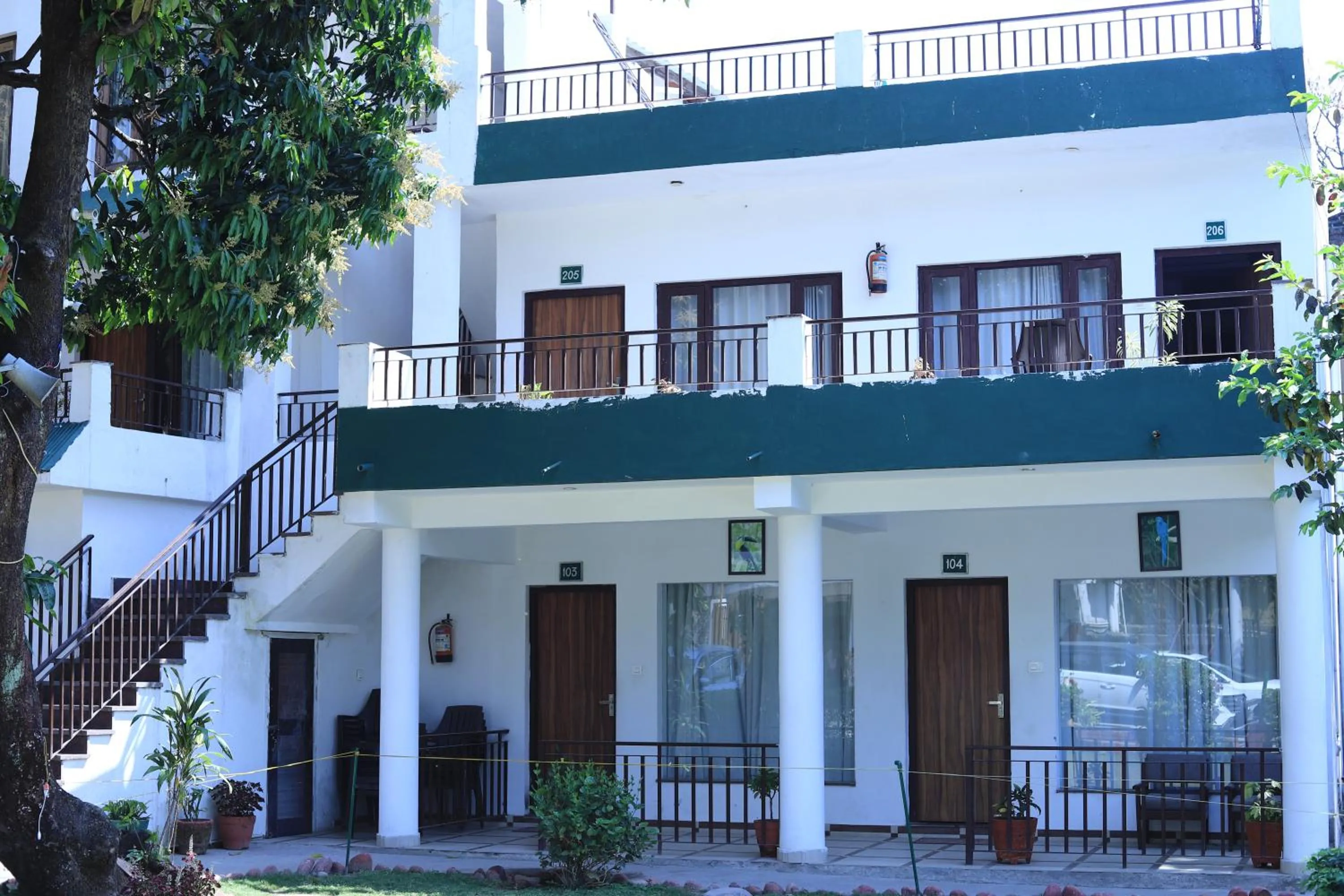 Property building in Corbett Paradiso Resort Dikhuli